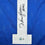 Framed Autographed/Signed Warren Moon HOF 06 35x39 Seattle Blue Retro Football Jersey Beckett BAS COA