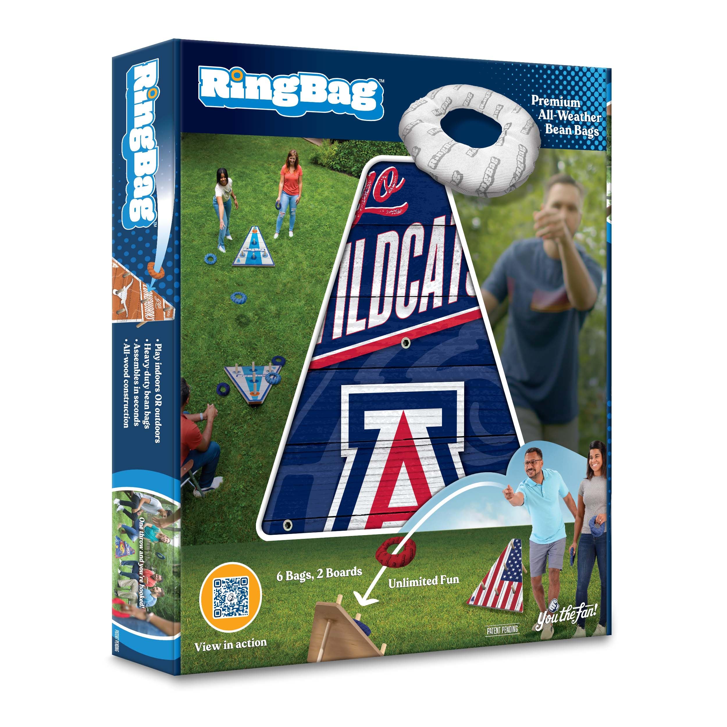 YouTheFan NCAA Arizona Wildcats RingBag - Sports Collectibles, Sports Memorabilia, Sports Fan Shop, Sports Gifts