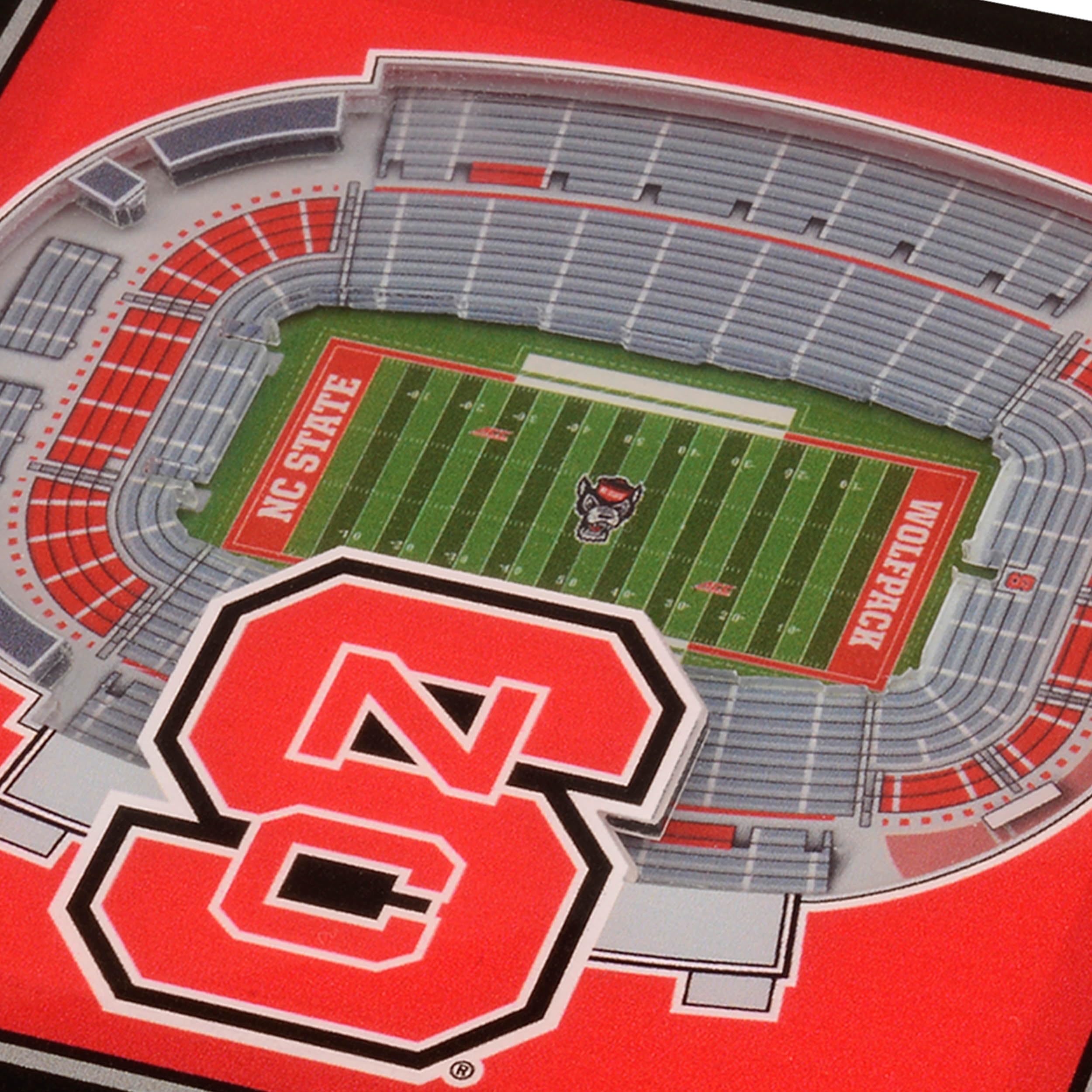 YouTheFan NCAA NC State Wolfpack Licensed Fan Cribbage Wood Board Game - Sports Collectibles, Sports Memorabilia, Sports Fan Shop, Sports Gifts