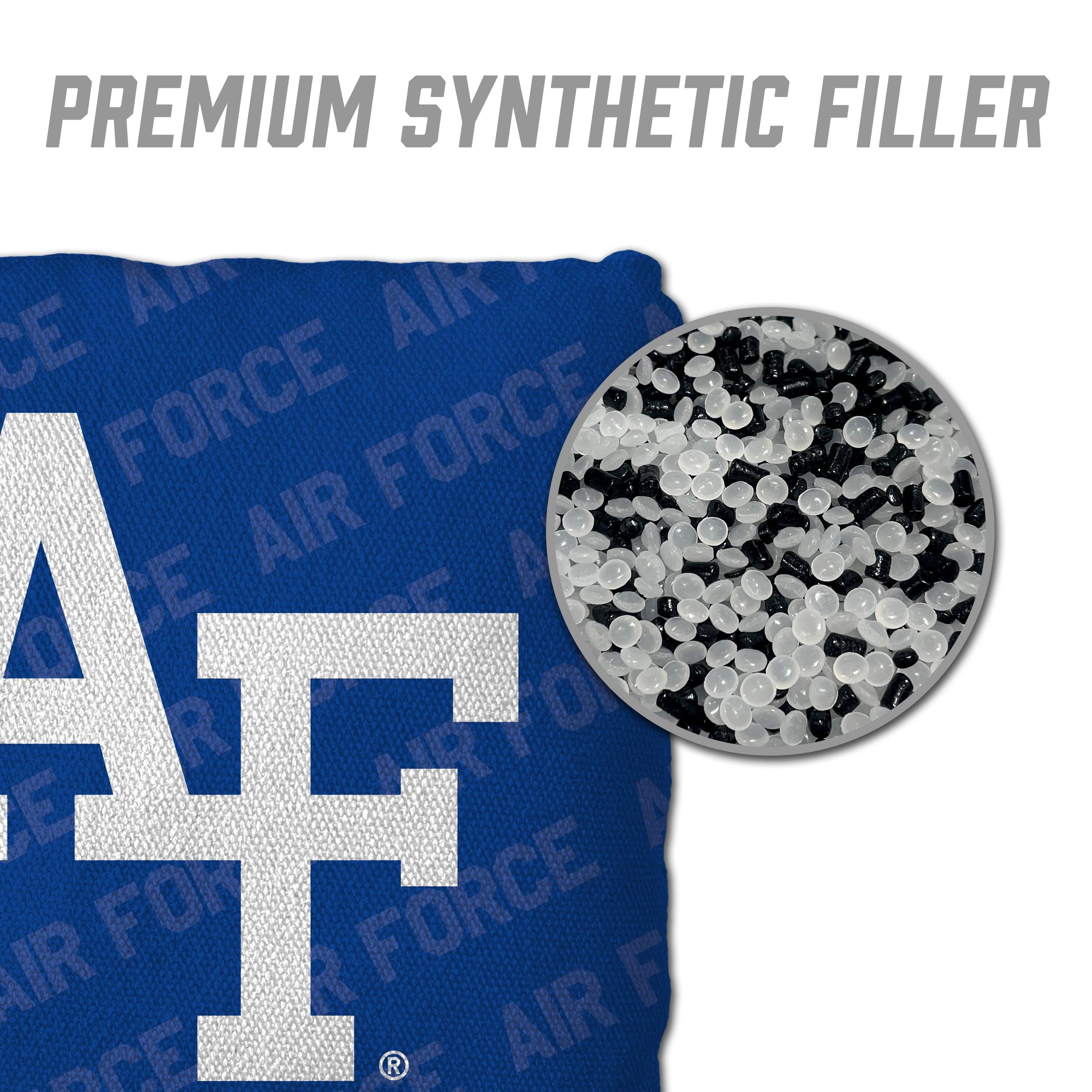 YouTheFan NCAA Air Force Academy Cornhole Bags - 4PK - Blue - Sports Collectibles, Sports Memorabilia, Sports Fan Shop, Sports Gifts
