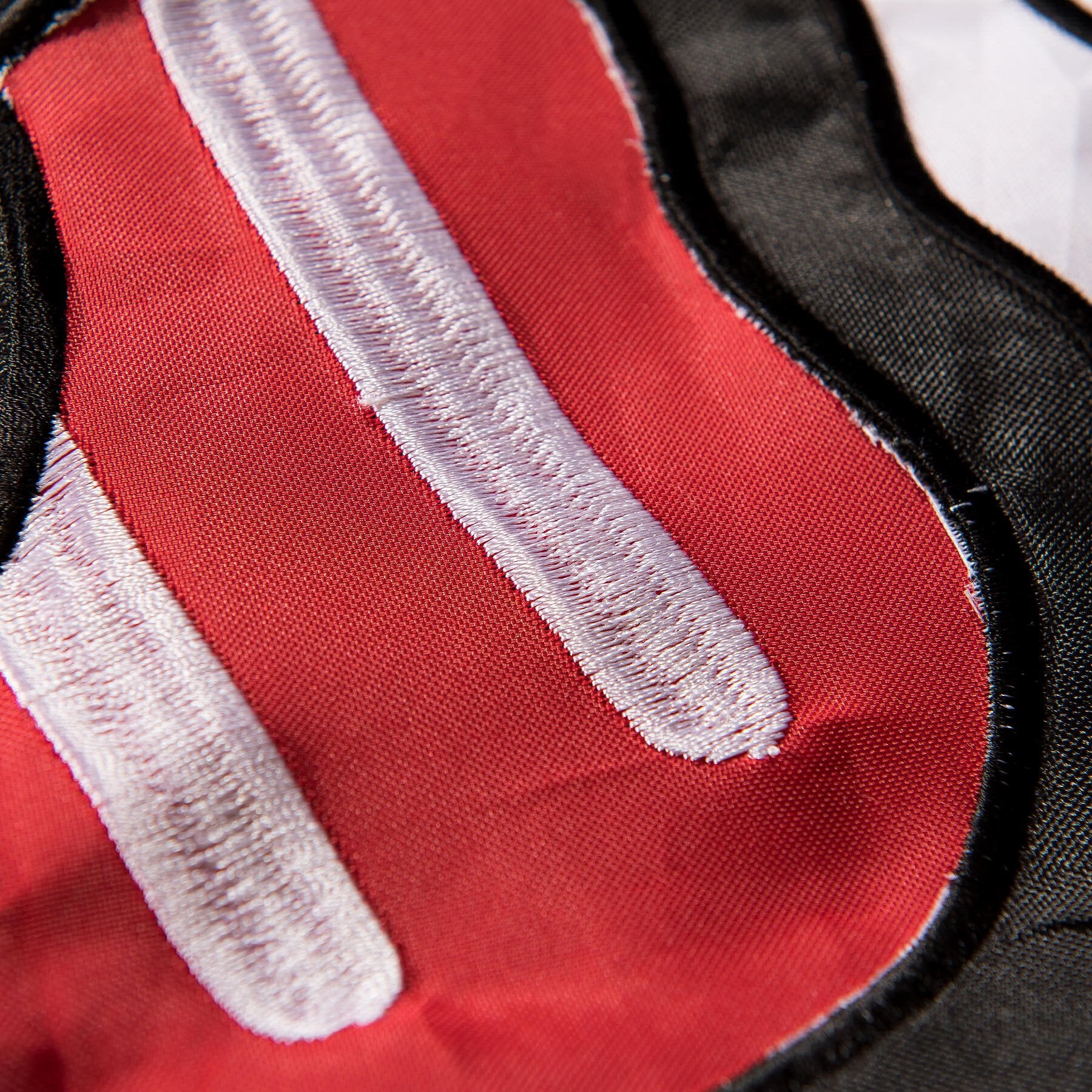 College Flags & Banners Co. UW Badgers Embroidered and Stitched Nylon Flag - Sports Collectibles, Sports Memorabilia, Sports Fan Shop, Sports Gifts