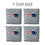 YouTheFan NFL New England Patriots Cornhole Bags - 4PK - Grey - Sports Collectibles, Sports Memorabilia, Sports Fan Shop, Sports Gifts