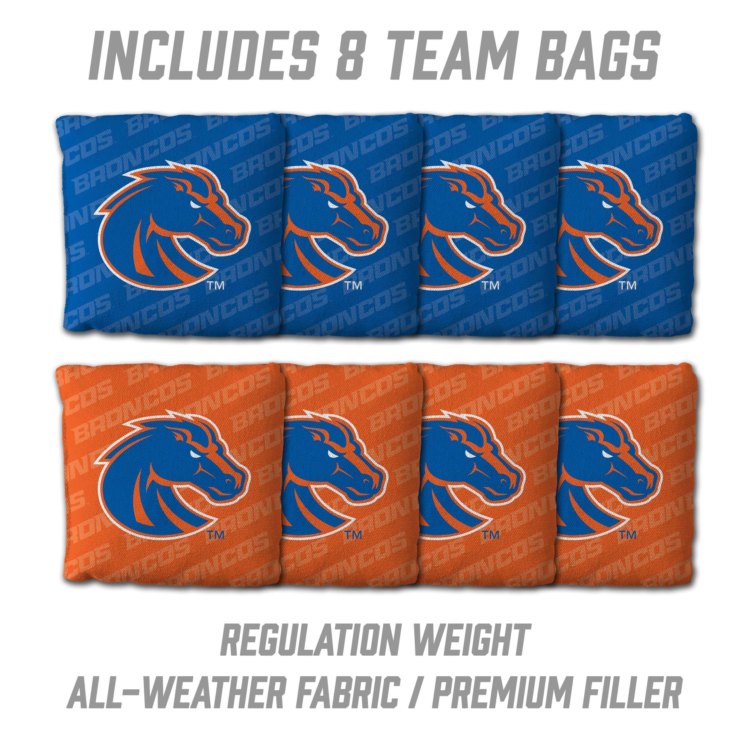 YouTheFan NCAA Boise State Broncos 2’ x 3’ Wood Cornhole Game with Logo Bags - Sports Collectibles, Sports Memorabilia, Sports Fan Shop, Sports Gifts