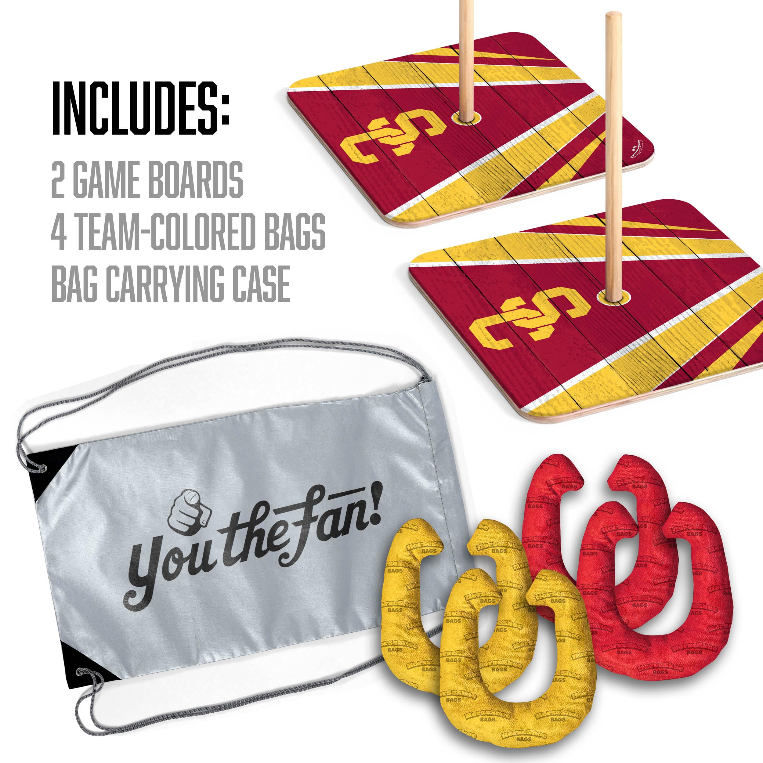 YouTheFan NCAA USC Trojans Horseshoe Bags - Sports Collectibles, Sports Memorabilia, Sports Fan Shop, Sports Gifts
