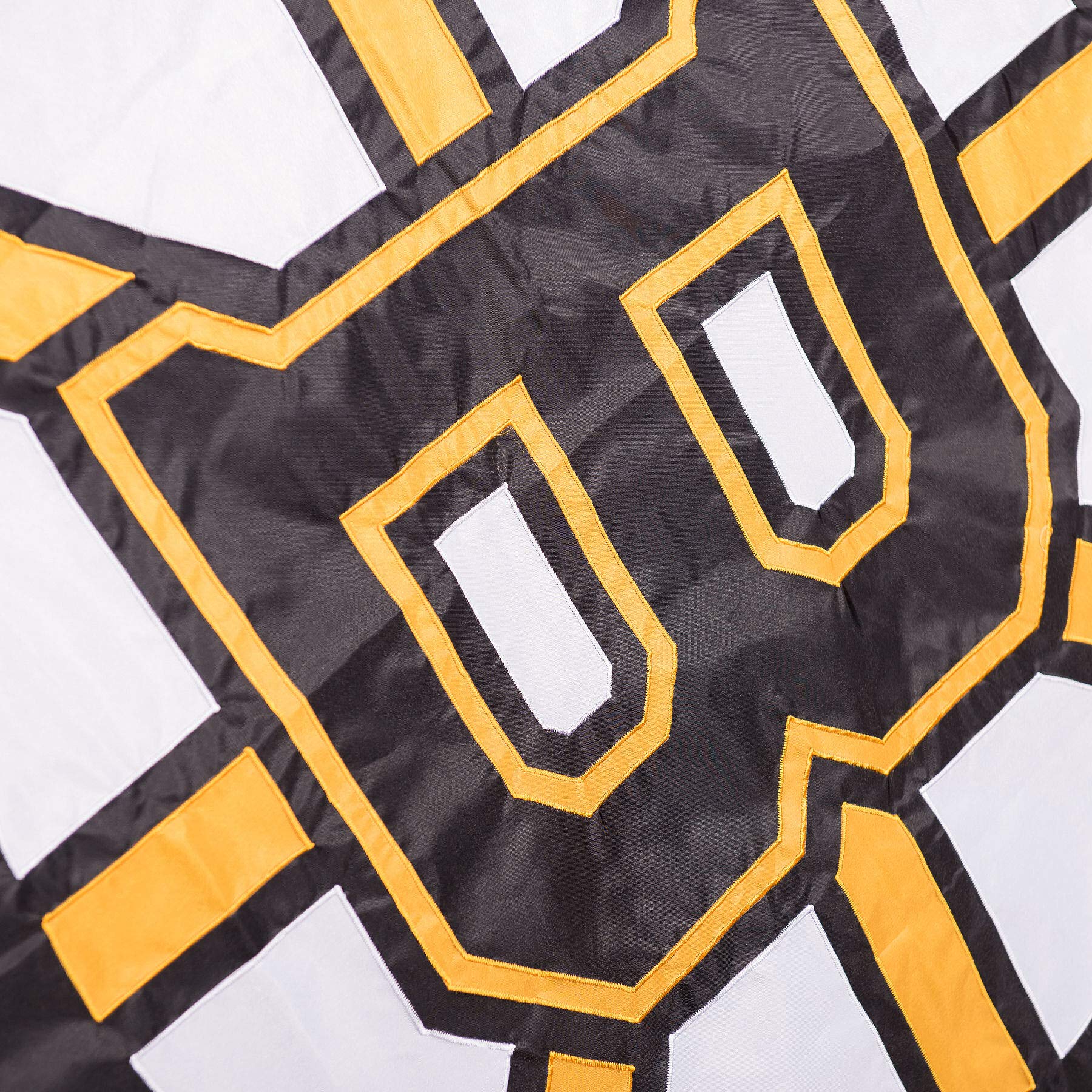 WinCraft Boston Bruins Applique and Embroidery Flag - Sports Collectibles, Sports Memorabilia, Sports Fan Shop, Sports Gifts