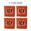 YouTheFan NFL Cincinnati Bengals Cornhole Bags - 4PK - Orange - Sports Collectibles, Sports Memorabilia, Sports Fan Shop, Sports Gifts