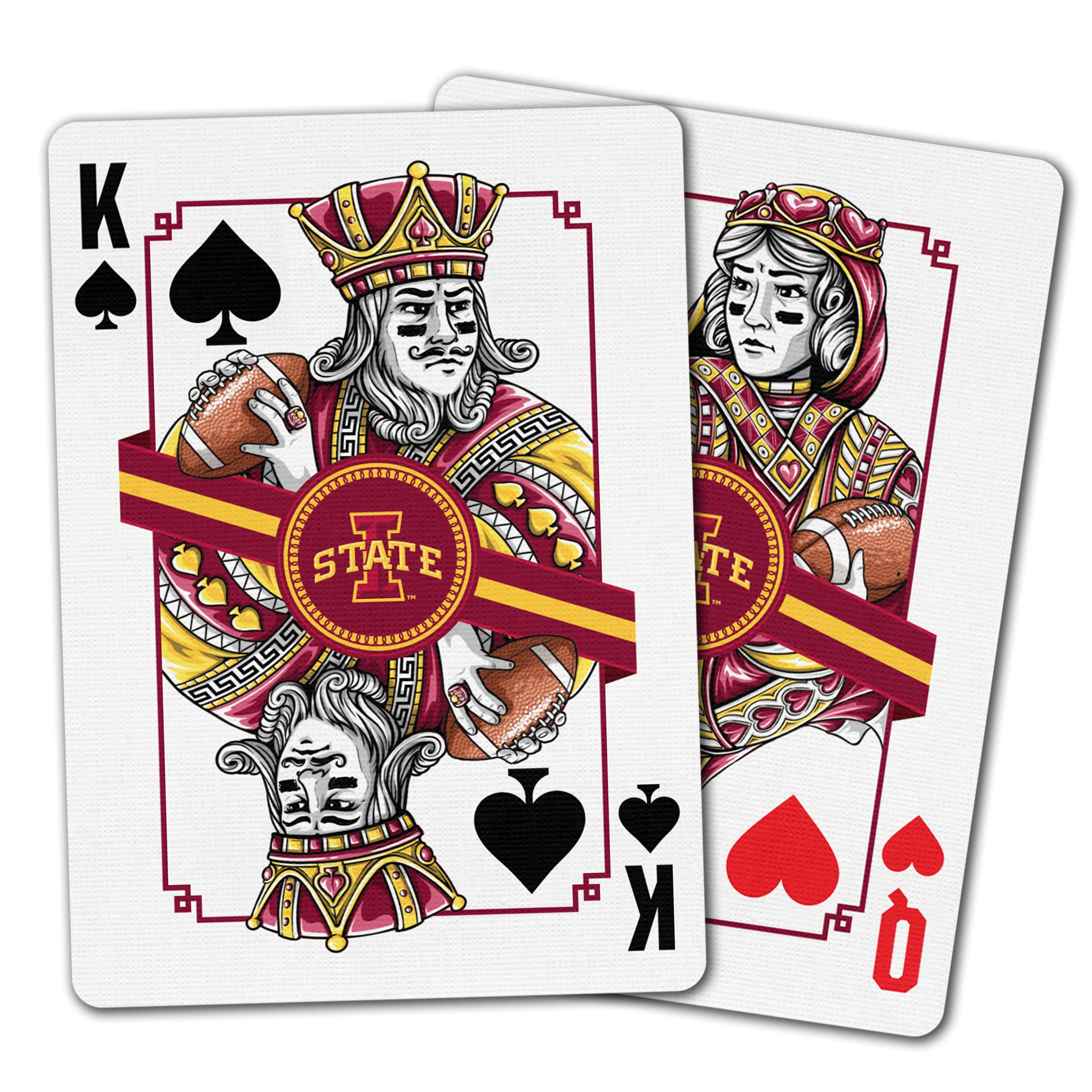 YouTheFan NCAA Iowa State Cyclones Classic Series Playing Cards - Sports Collectibles, Sports Memorabilia, Sports Fan Shop, Sports Gifts