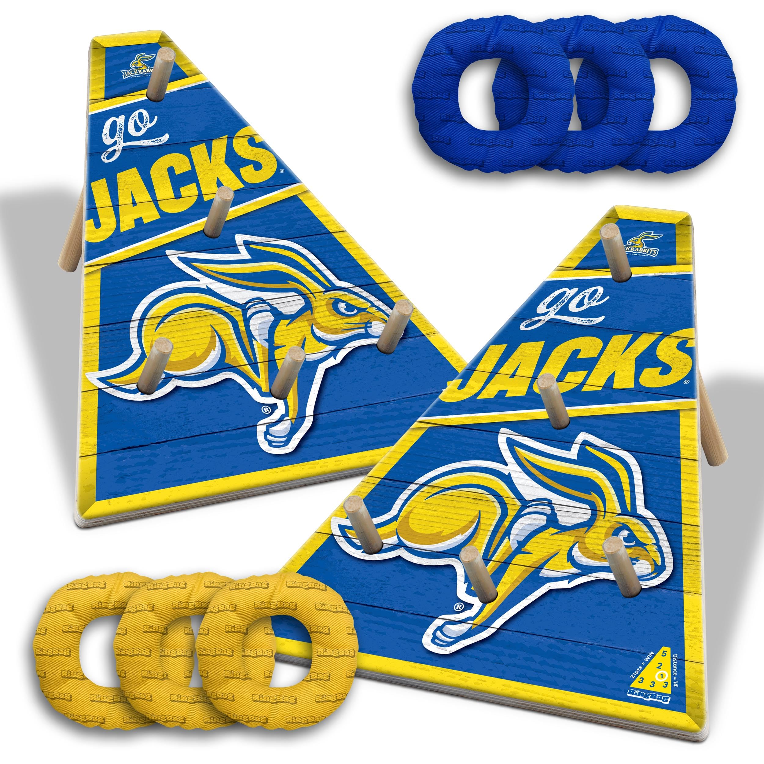 YouTheFan NCAA South Dakota State Jackrabbits RingBag - Sports Collectibles, Sports Memorabilia, Sports Fan Shop, Sports Gifts