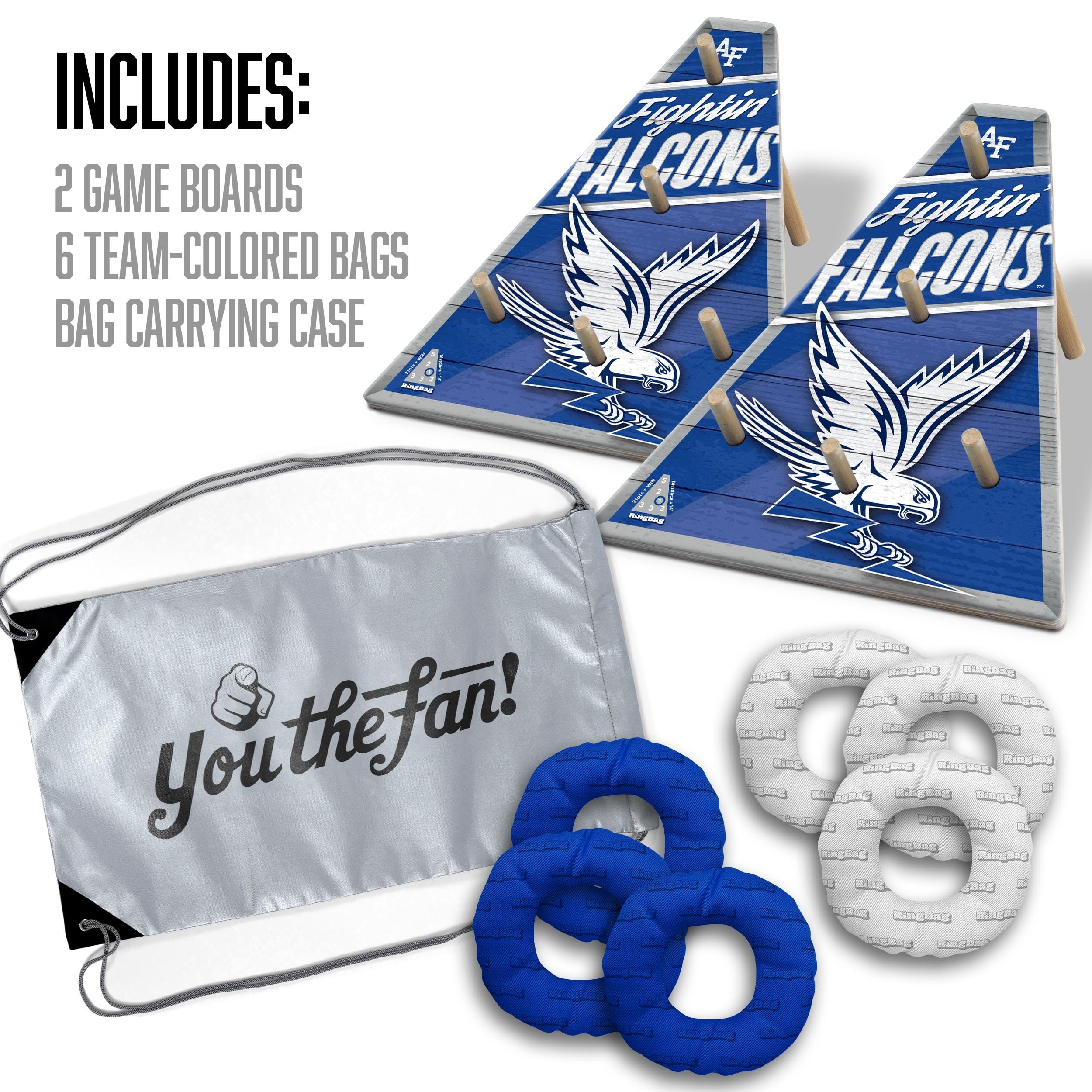 YouTheFan NCAA Air Force Academy RingBag - Sports Collectibles, Sports Memorabilia, Sports Fan Shop, Sports Gifts