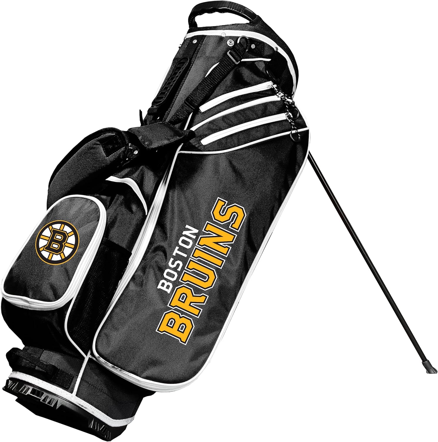 Boston Bruins Birdie Stand Golf Bag Blk - 757 Sports Collectibles