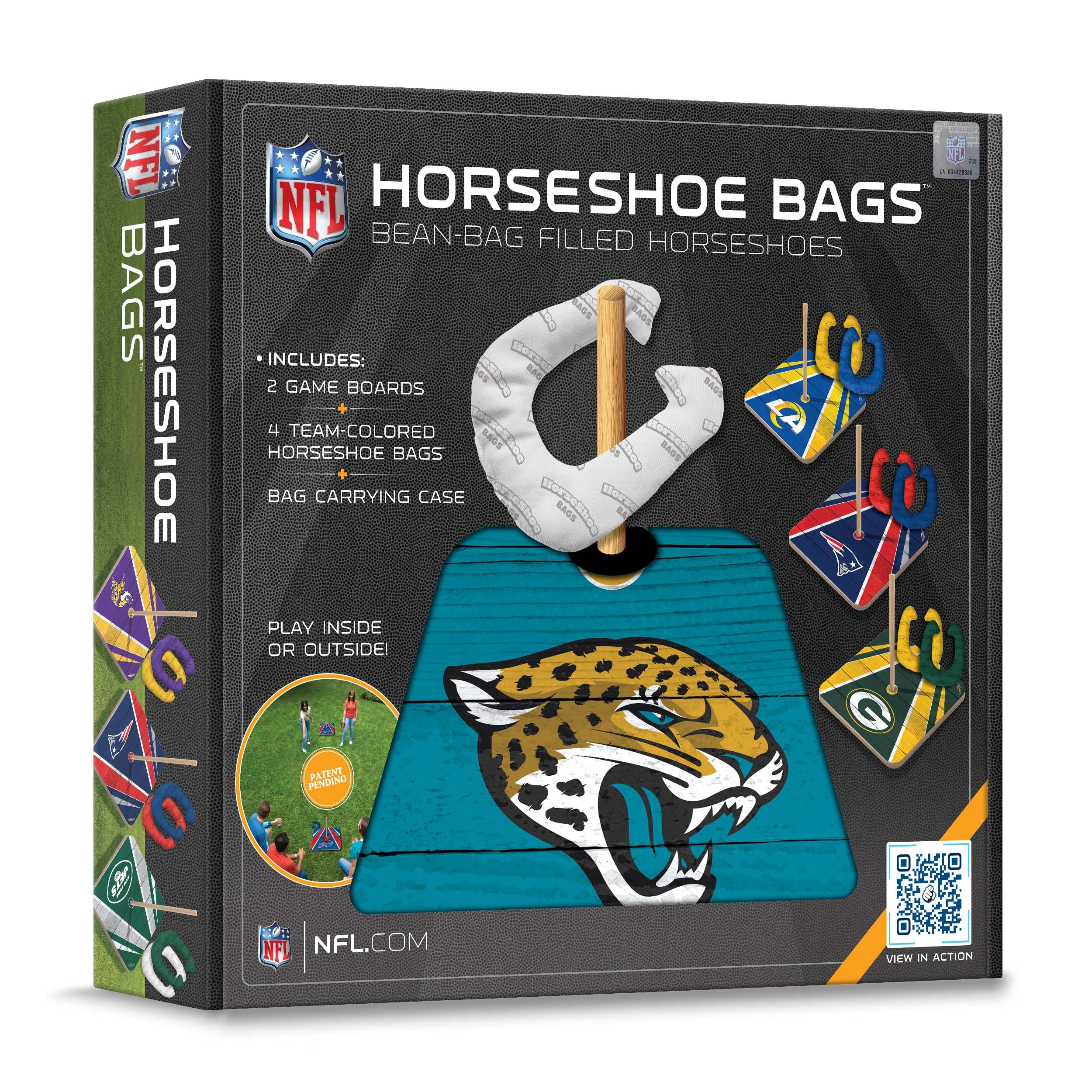 YouTheFan NFL Jacksonville Jaguars Horseshoe Bags Game - Sports Collectibles, Sports Memorabilia, Sports Fan Shop, Sports Gifts