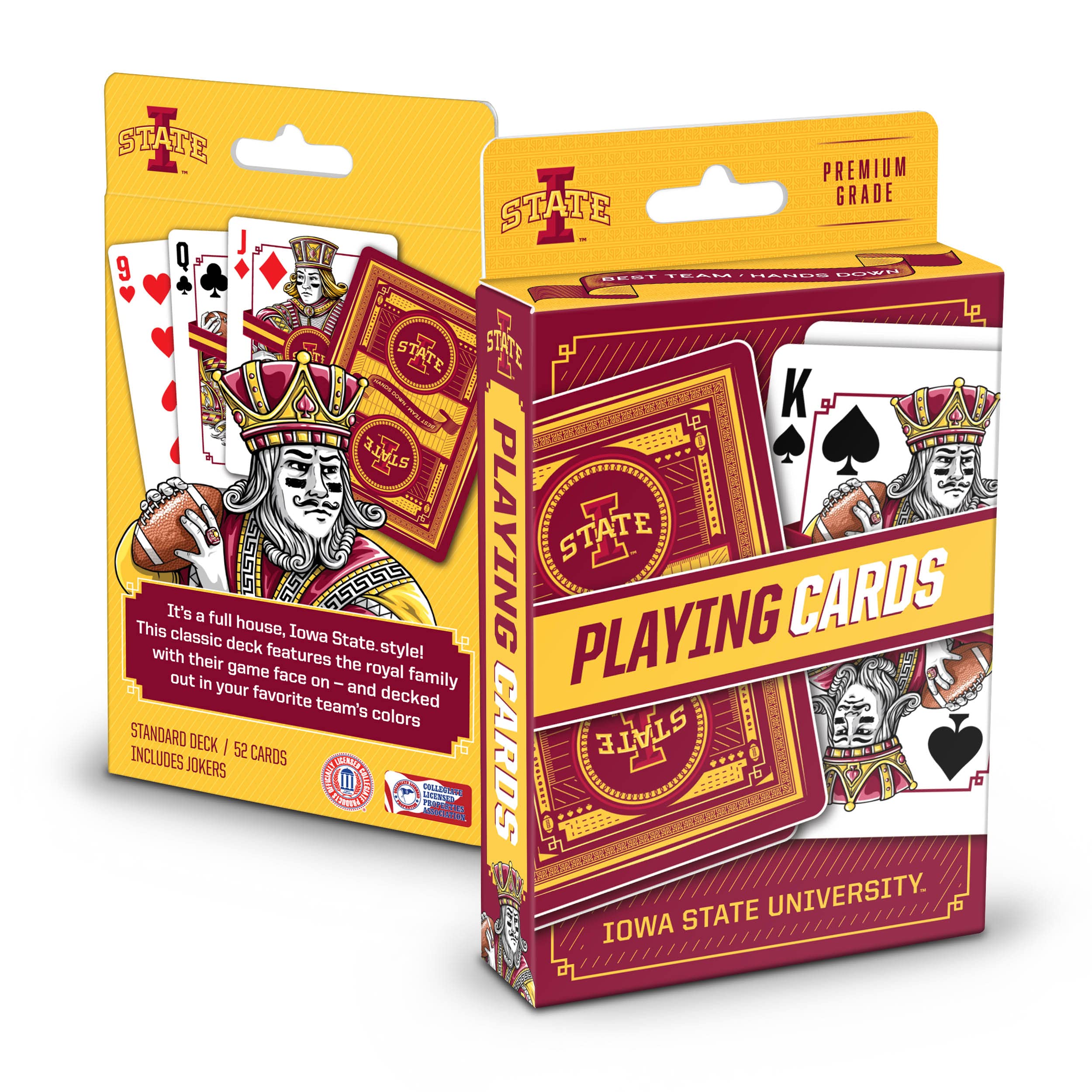 YouTheFan NCAA Iowa State Cyclones Classic Series Playing Cards - Sports Collectibles, Sports Memorabilia, Sports Fan Shop, Sports Gifts