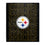 Pegasus Sports NFL Echo Team Wordmark Plush Blanket- Pittsburgh Steelers, Team Color, 60x70 - Sports Gifts, Sports Memorabilia, Sports Collectibles, Fan Shop