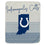 Pegasus Sports NFL Ultra Fleece State Stripe Blanket- Indianapolis Colts, Team Color, 60x70 - Sports Gifts, Sports Memorabilia, Sports Collectibles, Fan Shop
