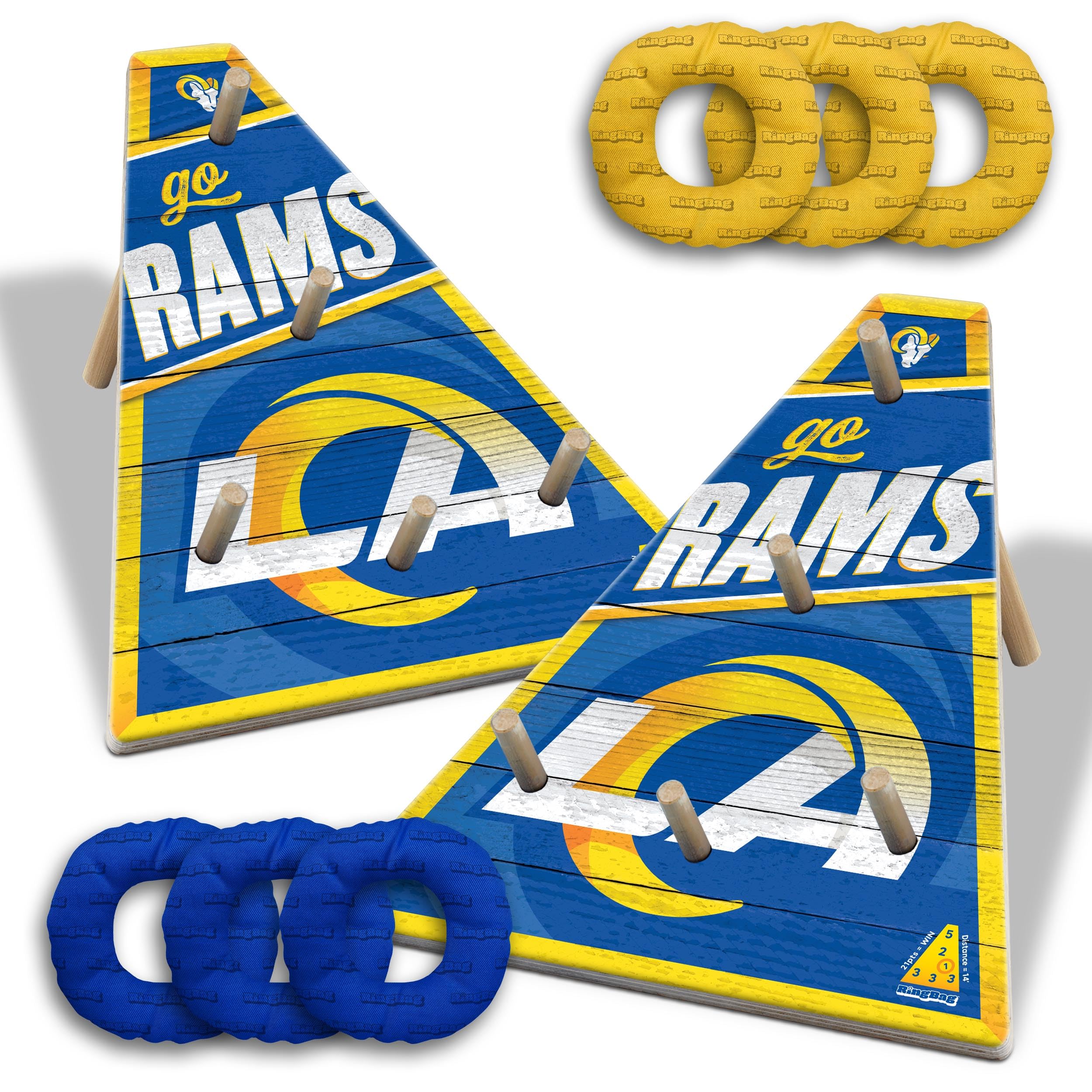 YouTheFan NFL Los Angeles Rams RingBag - Sports Collectibles, Sports Memorabilia, Sports Fan Shop, Sports Gifts