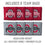YouTheFan NCAA Ohio State Buckeyes 2’ x 4’ Professional Wood Cornhole Game with Logo Bags - Sports Collectibles, Sports Memorabilia, Sports Fan Shop, Sports Gifts