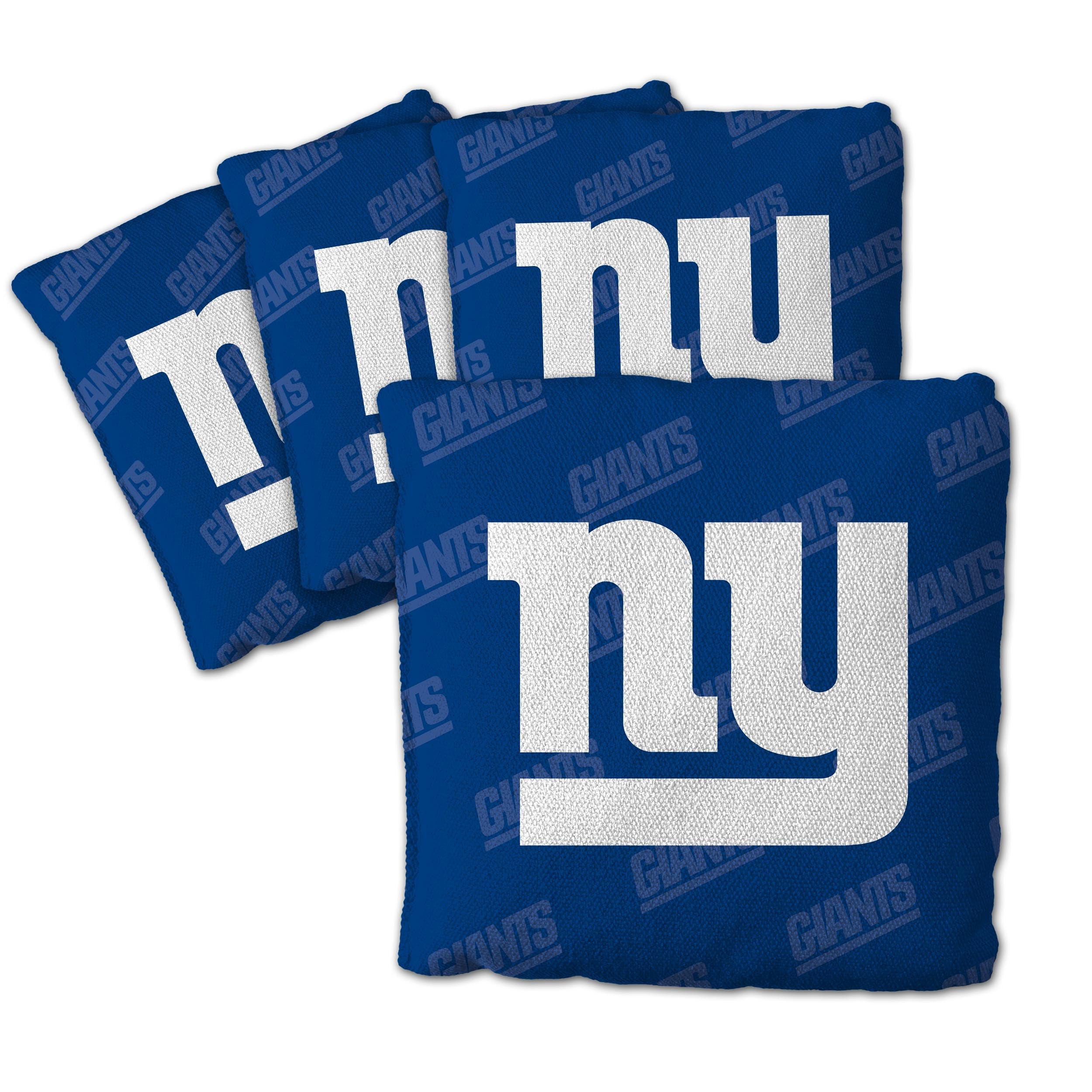 YouTheFan NFL New York Giants Cornhole Bags - 4PK - Blue - Sports Collectibles, Sports Memorabilia, Sports Fan Shop, Sports Gifts