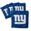YouTheFan NFL New York Giants Cornhole Bags - 4PK - Blue - Sports Collectibles, Sports Memorabilia, Sports Fan Shop, Sports Gifts