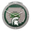 YouTheFan NCAA Michigan State Spartans 3D StadiumView Clock - Sports Collectibles, Sports Memorabilia, Sports Fan Shop, Sports Gifts