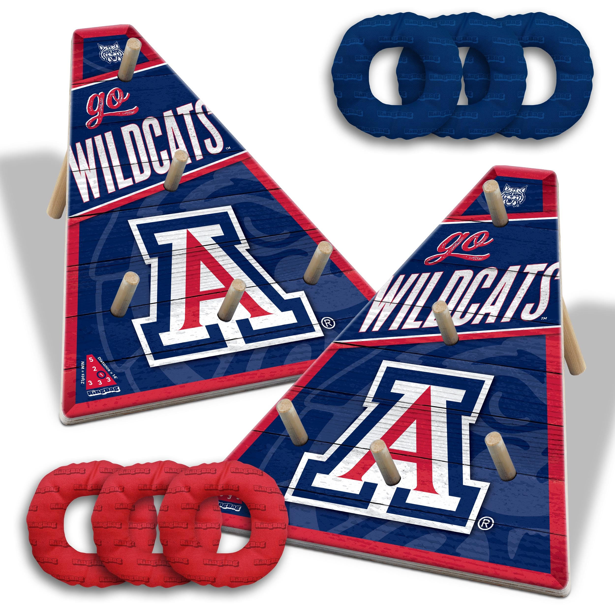 YouTheFan NCAA Arizona Wildcats RingBag - Sports Collectibles, Sports Memorabilia, Sports Fan Shop, Sports Gifts