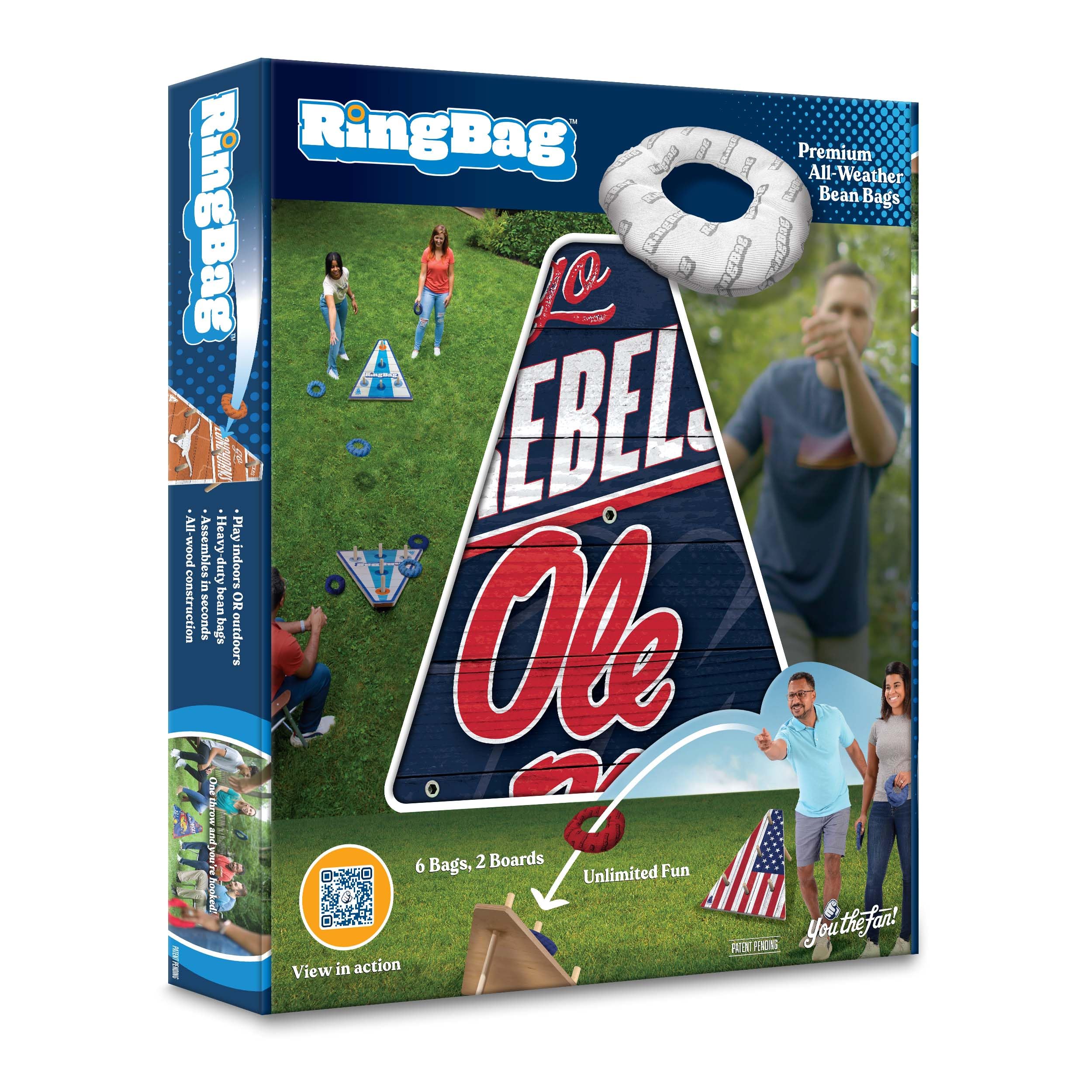 YouTheFan NCAA Mississippi Rebels RingBag - Sports Collectibles, Sports Memorabilia, Sports Fan Shop, Sports Gifts