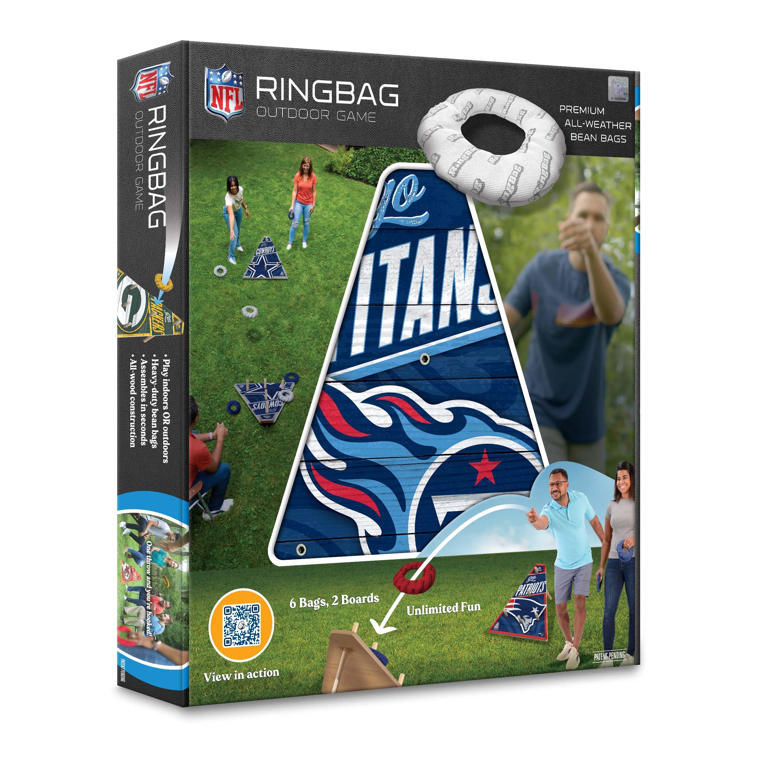 YouTheFan NFL Tennessee Titans RingBag - Sports Collectibles, Sports Memorabilia, Sports Fan Shop, Sports Gifts
