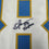 Framed Autographed/Signed Anthony Miller 35x39 San Diego Los Angeles LA Powder Blue Football Jersey JSA COA