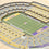 YouTheFan NCAA LSU Tigers 5-Layer StadiumView 3D Wall Art - Tiger Stadium - Sports Collectibles, Sports Memorabilia, Sports Fan Shop, Sports Gifts