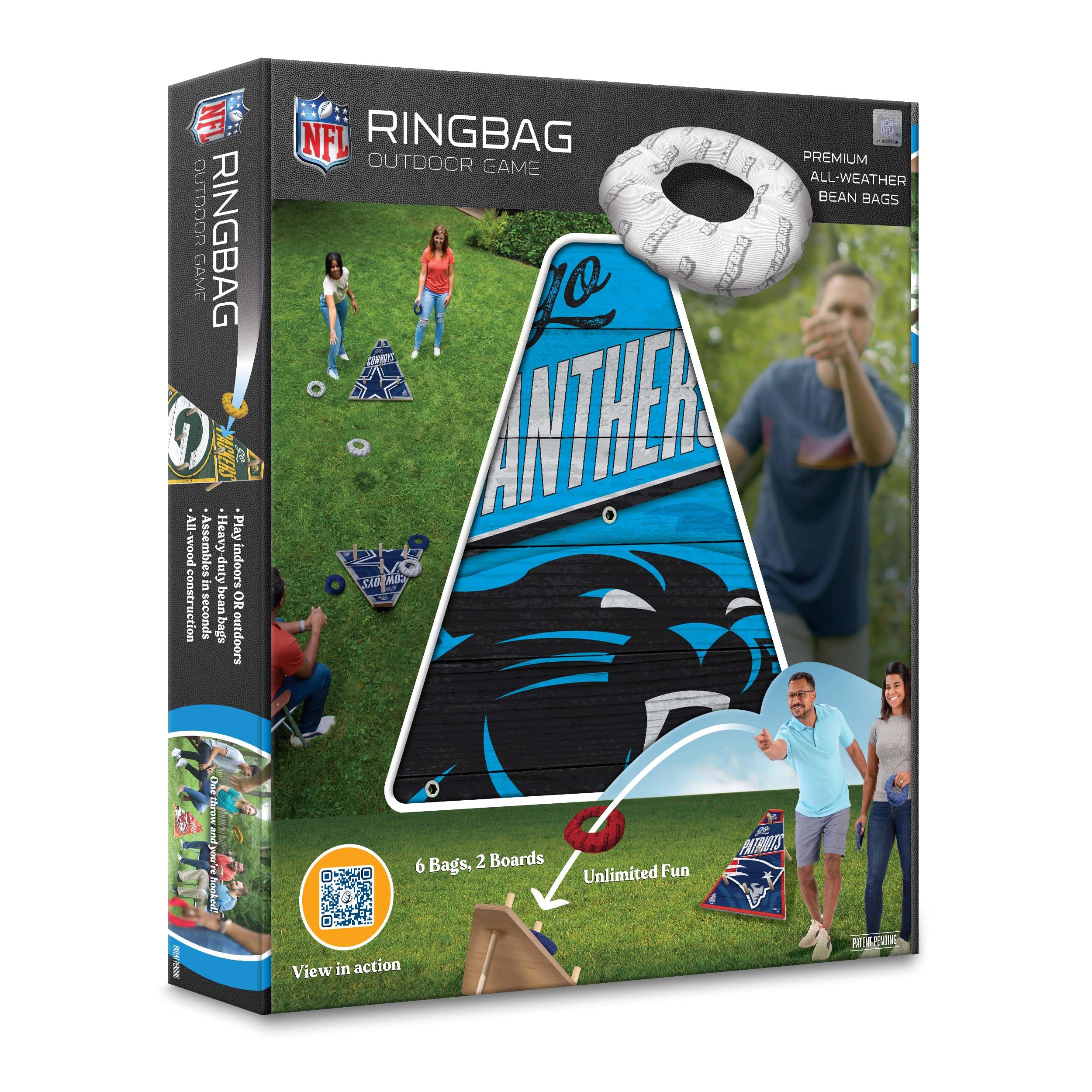 YouTheFan NFL Carolina Panthers RingBag - Sports Collectibles, Sports Memorabilia, Sports Fan Shop, Sports Gifts