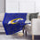 Pegasus Sports NFL Echo Team Wordmark Plush Blanket- Los Angeles Rams, 60x70 - Sports Gifts, Sports Memorabilia, Sports Collectibles, Fan Shop