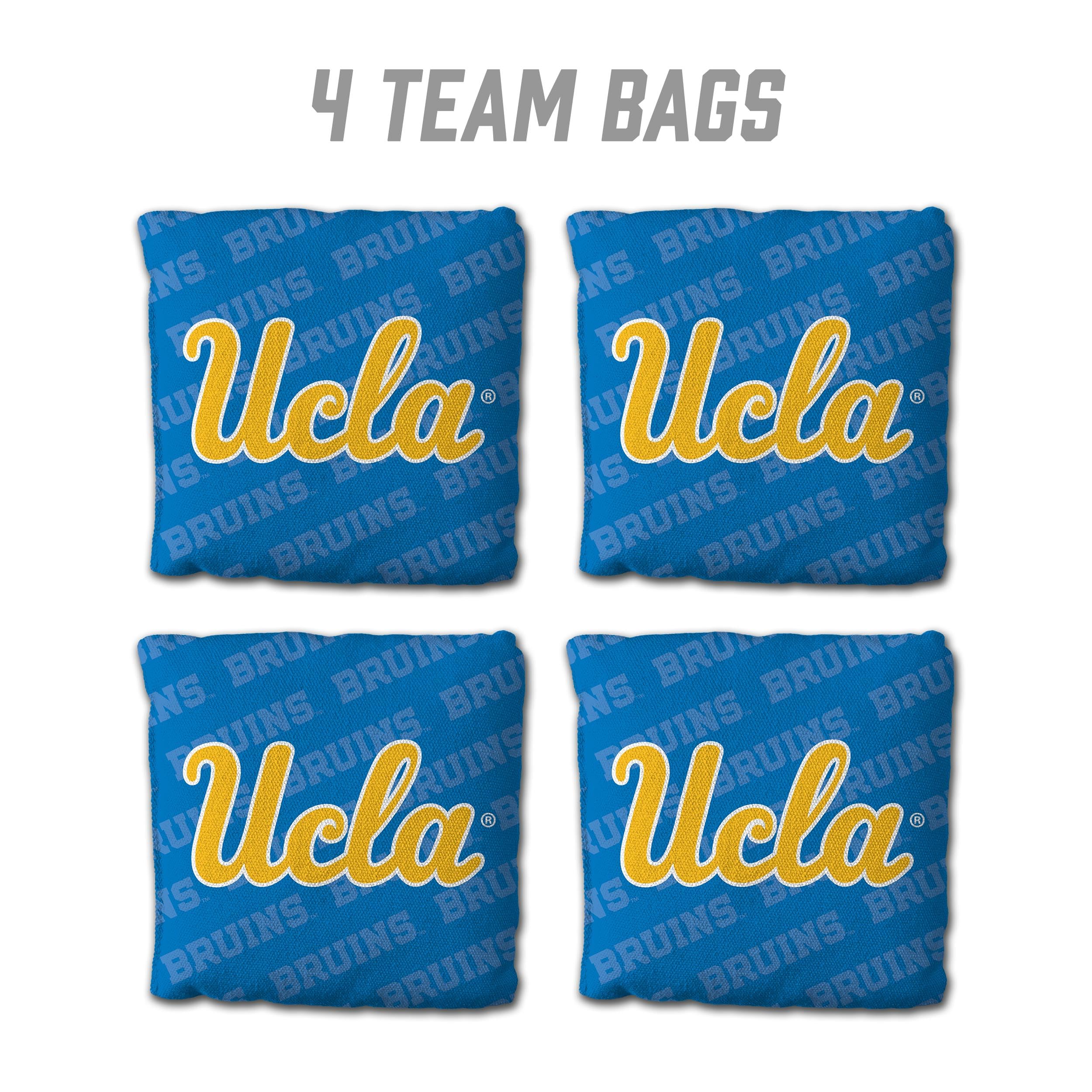 YouTheFan NCAA UCLA Bruins Cornhole Bags - 4PK - Blue - Sports Collectibles, Sports Memorabilia, Sports Fan Shop, Sports Gifts