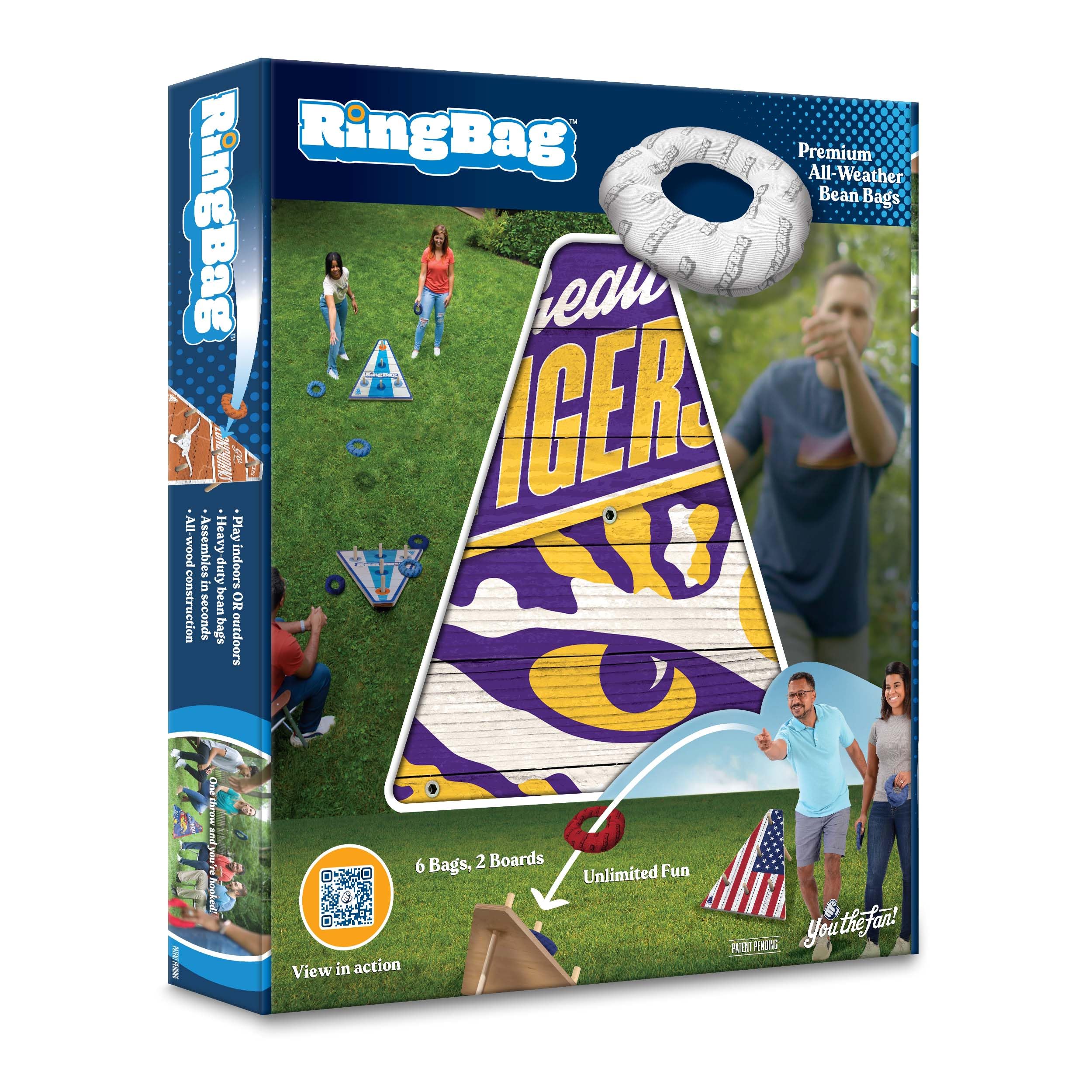 YouTheFan NCAA LSU Tigers RingBag - Sports Collectibles, Sports Memorabilia, Sports Fan Shop, Sports Gifts