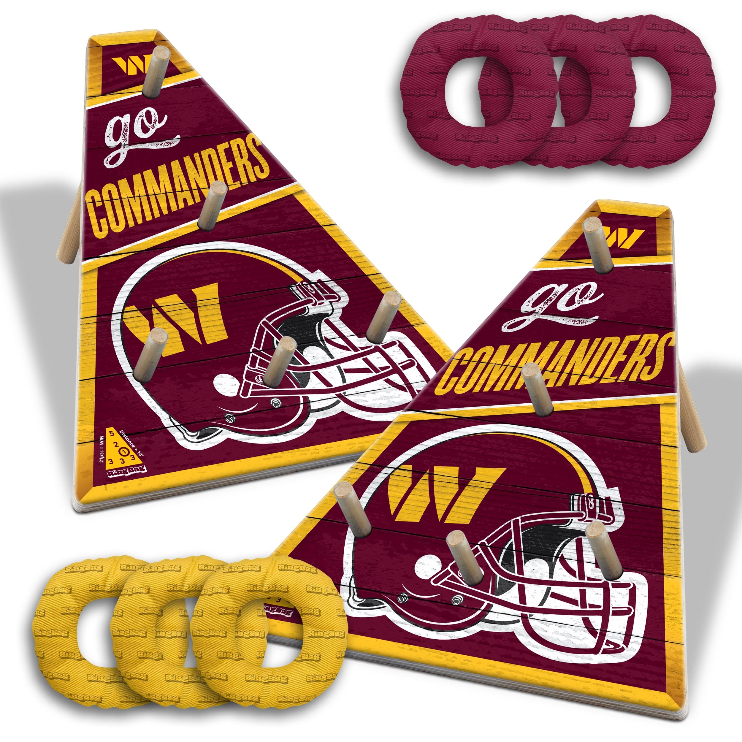 YouTheFan NFL Washington Commanders RingBag - Sports Collectibles, Sports Memorabilia, Sports Fan Shop, Sports Gifts