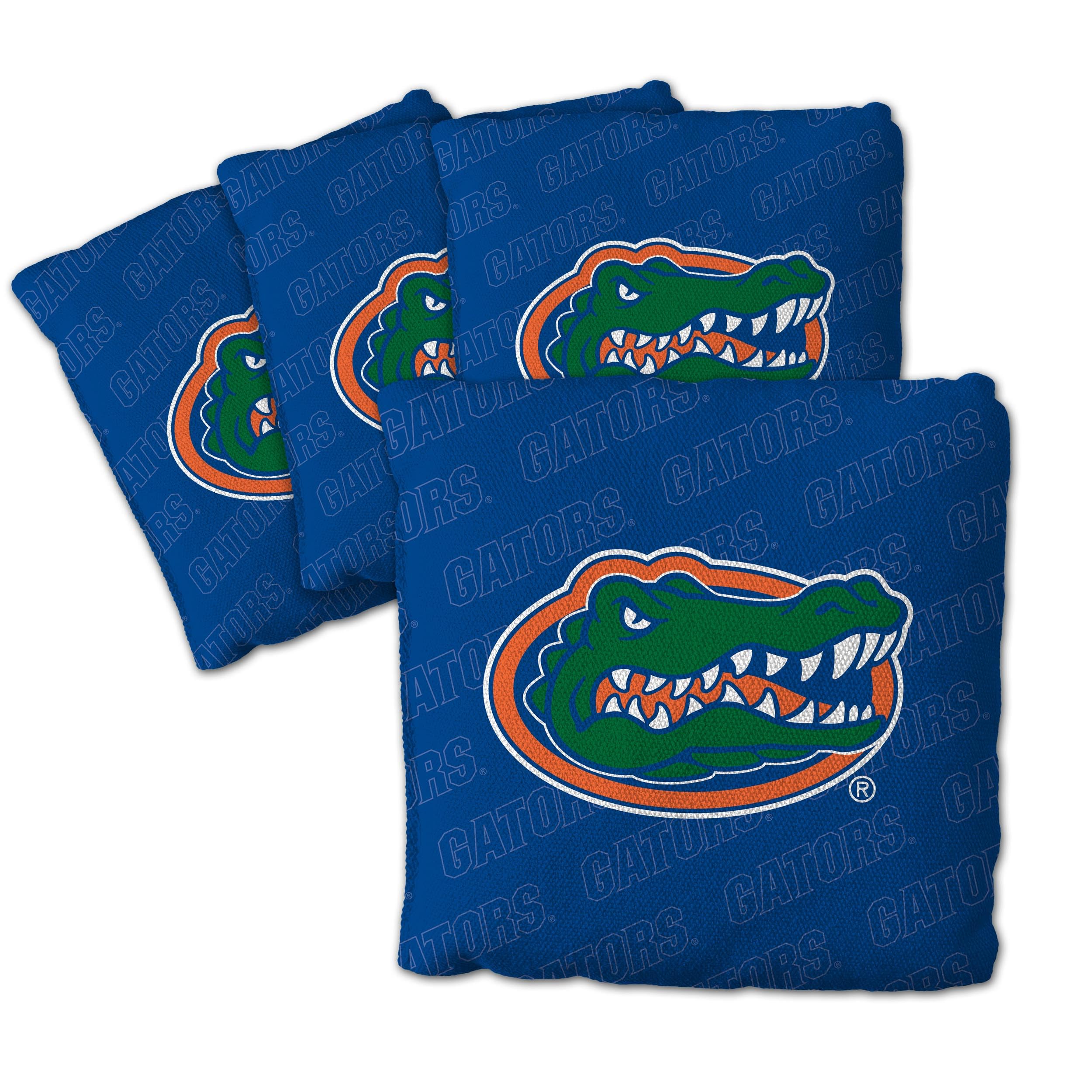 YouTheFan NCAA Florida Gators Cornhole Bags - 4PK - Blue - Sports Collectibles, Sports Memorabilia, Sports Fan Shop, Sports Gifts