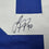 Framed Autographed/Signed Jason Pierre-Paul JPP 35x39 New York Blue Football Jersey JSA COA
