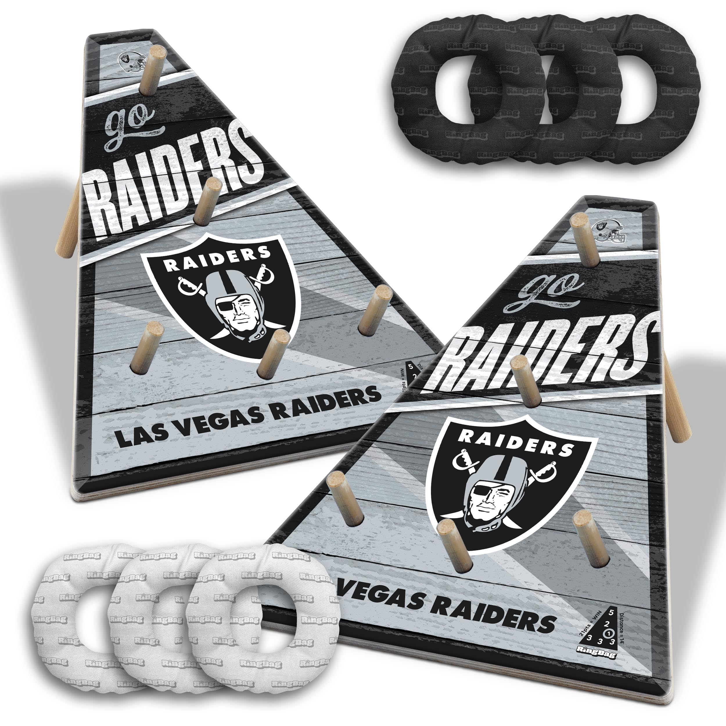 YouTheFan NFL Las Vegas Raiders RingBag - Sports Collectibles, Sports Memorabilia, Sports Fan Shop, Sports Gifts