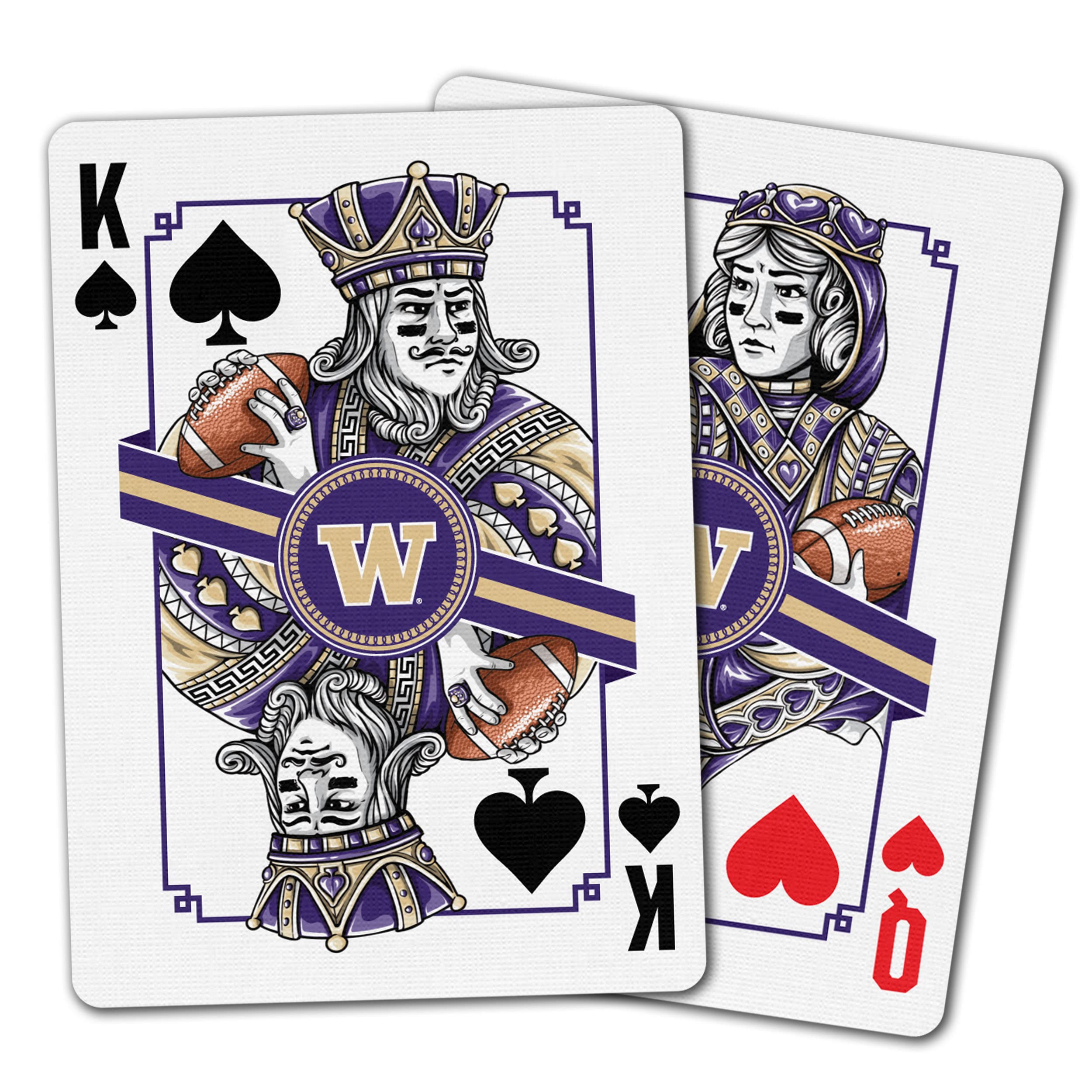 YouTheFan NCAA Washington Huskies Classic Series Playing Cards - Sports Collectibles, Sports Memorabilia, Sports Fan Shop, Sports Gifts