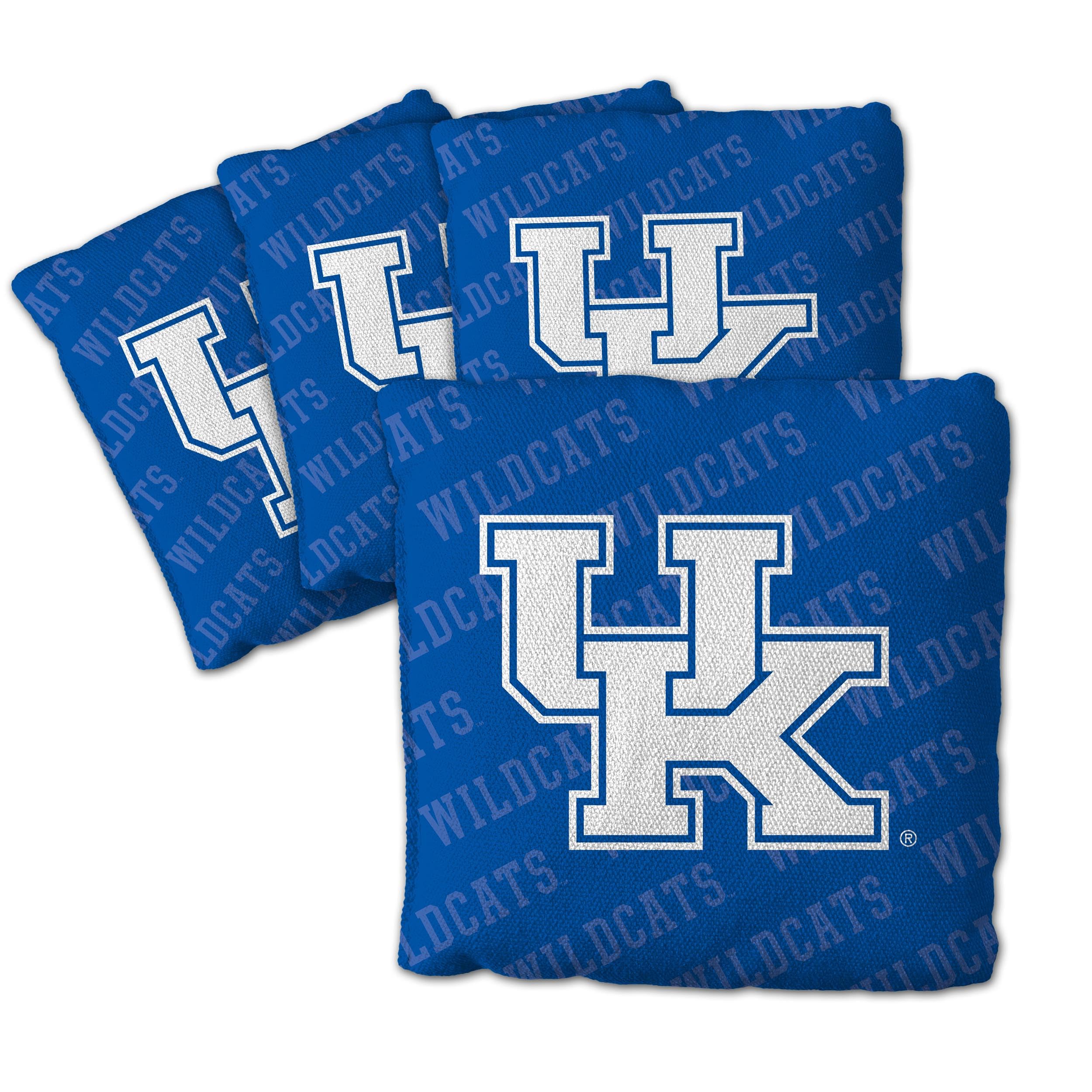 YouTheFan NCAA Kentucky Wildcats - Cornhole Bags - 4PK - Blue - Sports Collectibles, Sports Memorabilia, Sports Fan Shop, Sports Gifts