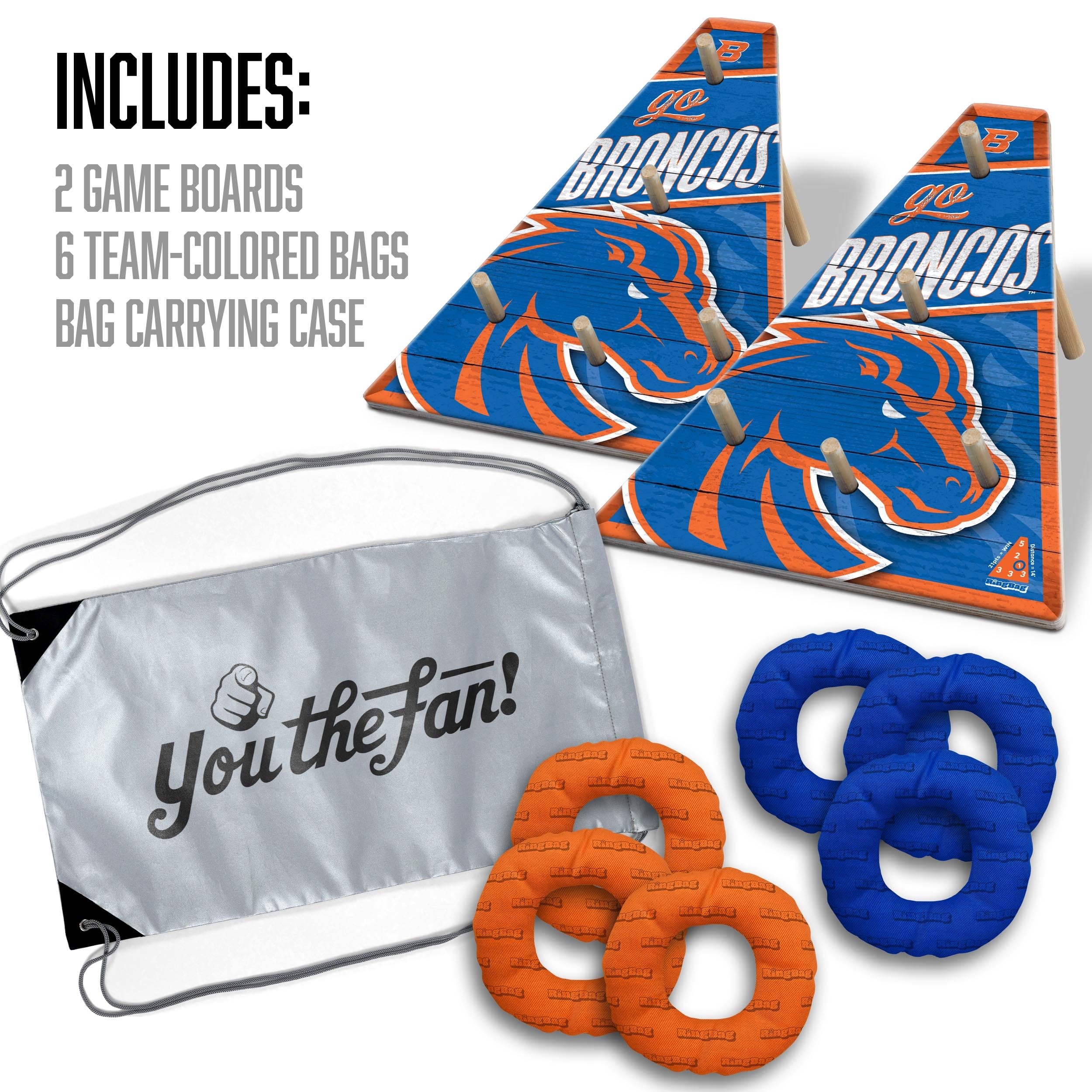 YouTheFan NCAA Boise State Broncos RingBag - Sports Collectibles, Sports Memorabilia, Sports Fan Shop, Sports Gifts