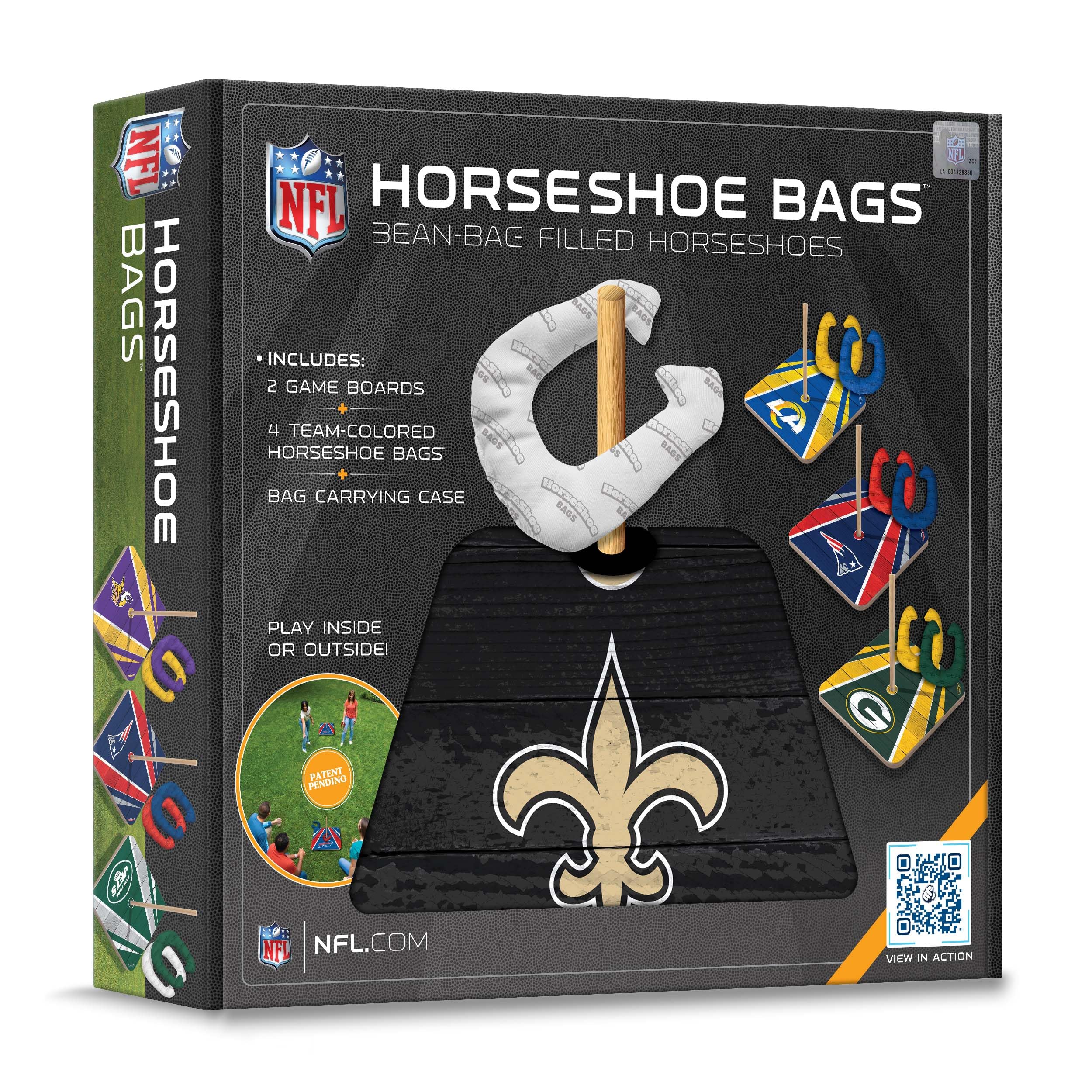 YouTheFan NFL New Orleans Saints Horseshoe Bags Game - Sports Collectibles, Sports Memorabilia, Sports Fan Shop, Sports Gifts