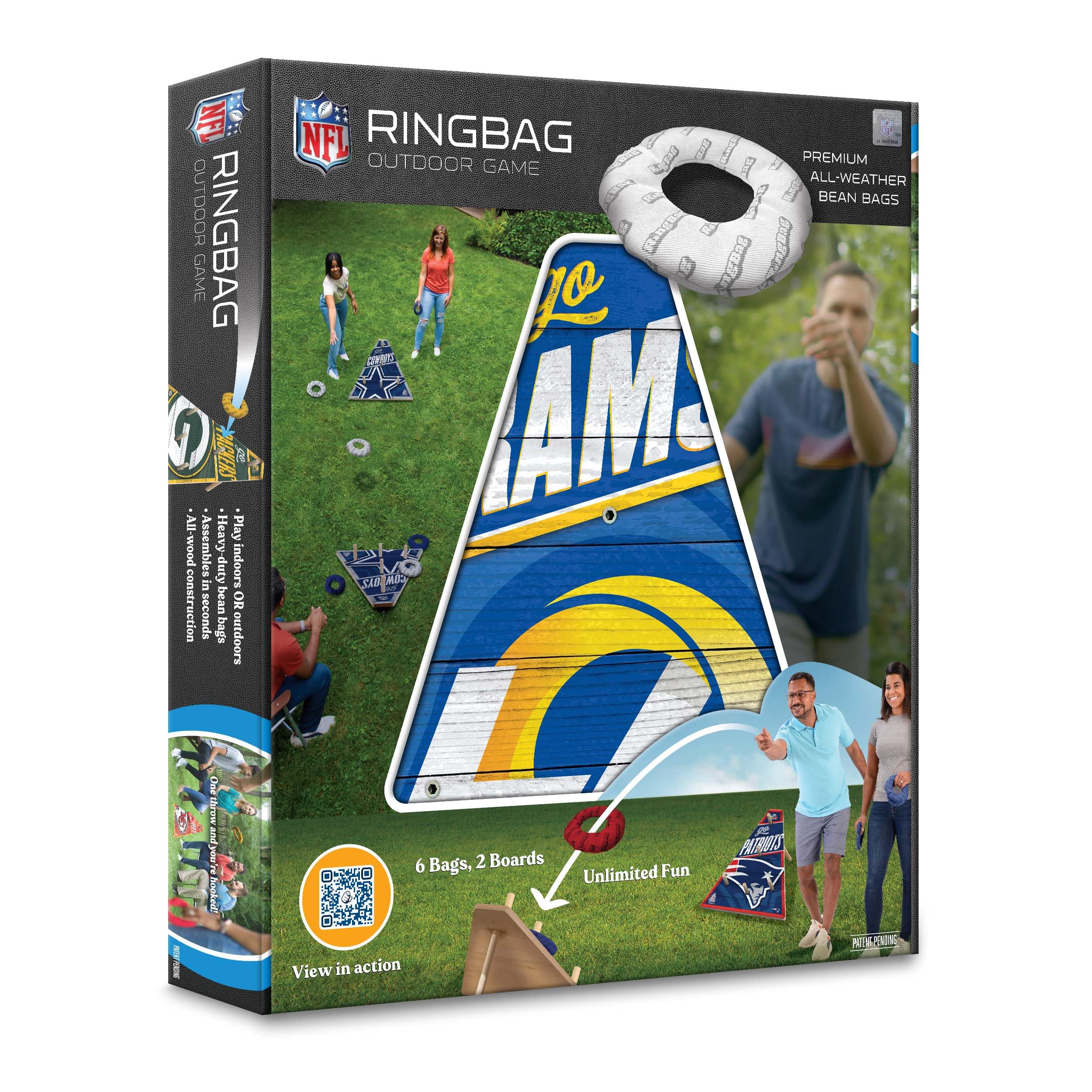 YouTheFan NFL Los Angeles Rams RingBag - Sports Collectibles, Sports Memorabilia, Sports Fan Shop, Sports Gifts