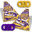 YouTheFan NCAA LSU Tigers RingBag - Sports Collectibles, Sports Memorabilia, Sports Fan Shop, Sports Gifts