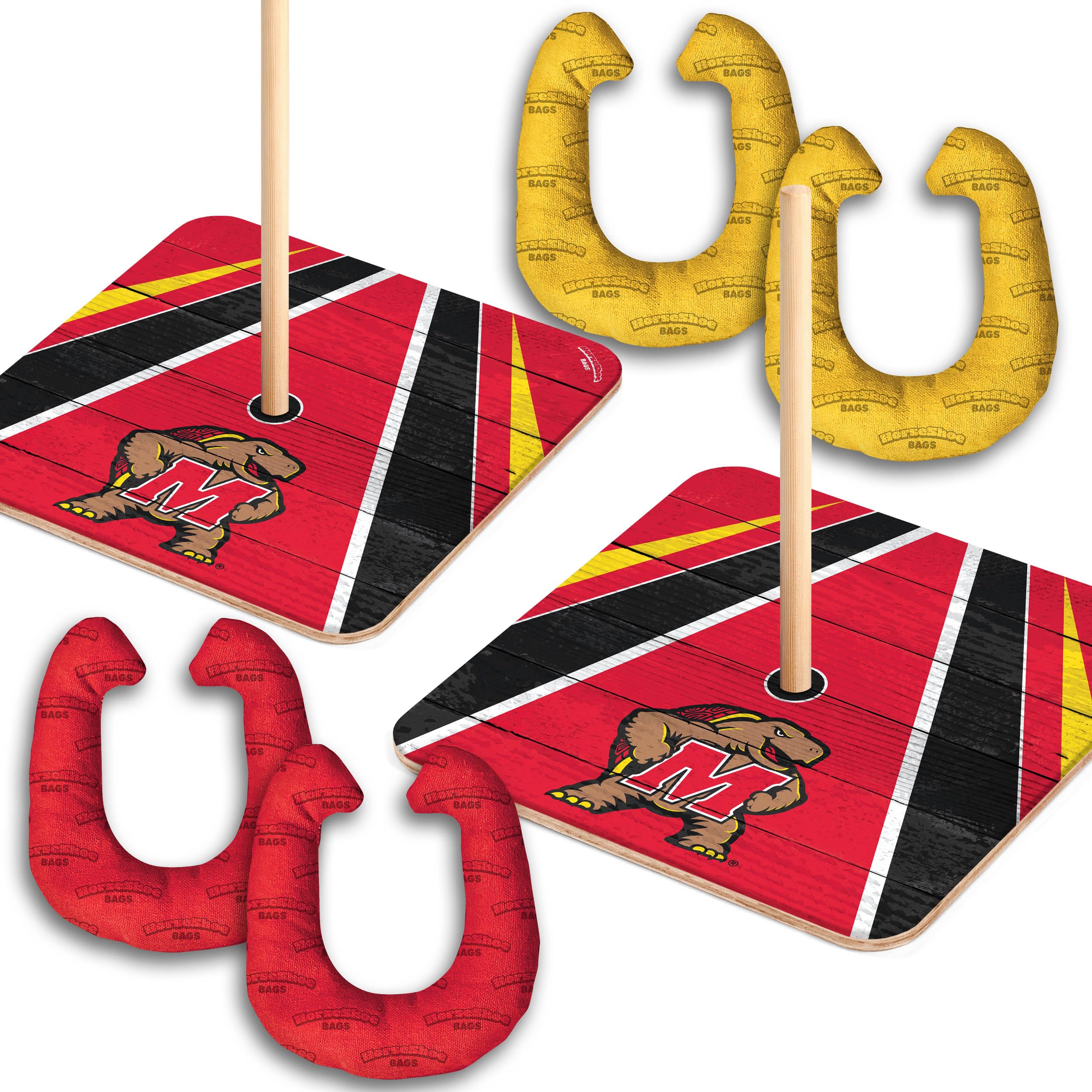 YouTheFan NCAA Maryland Terrapins Horseshoe Bags - Sports Collectibles, Sports Memorabilia, Sports Fan Shop, Sports Gifts