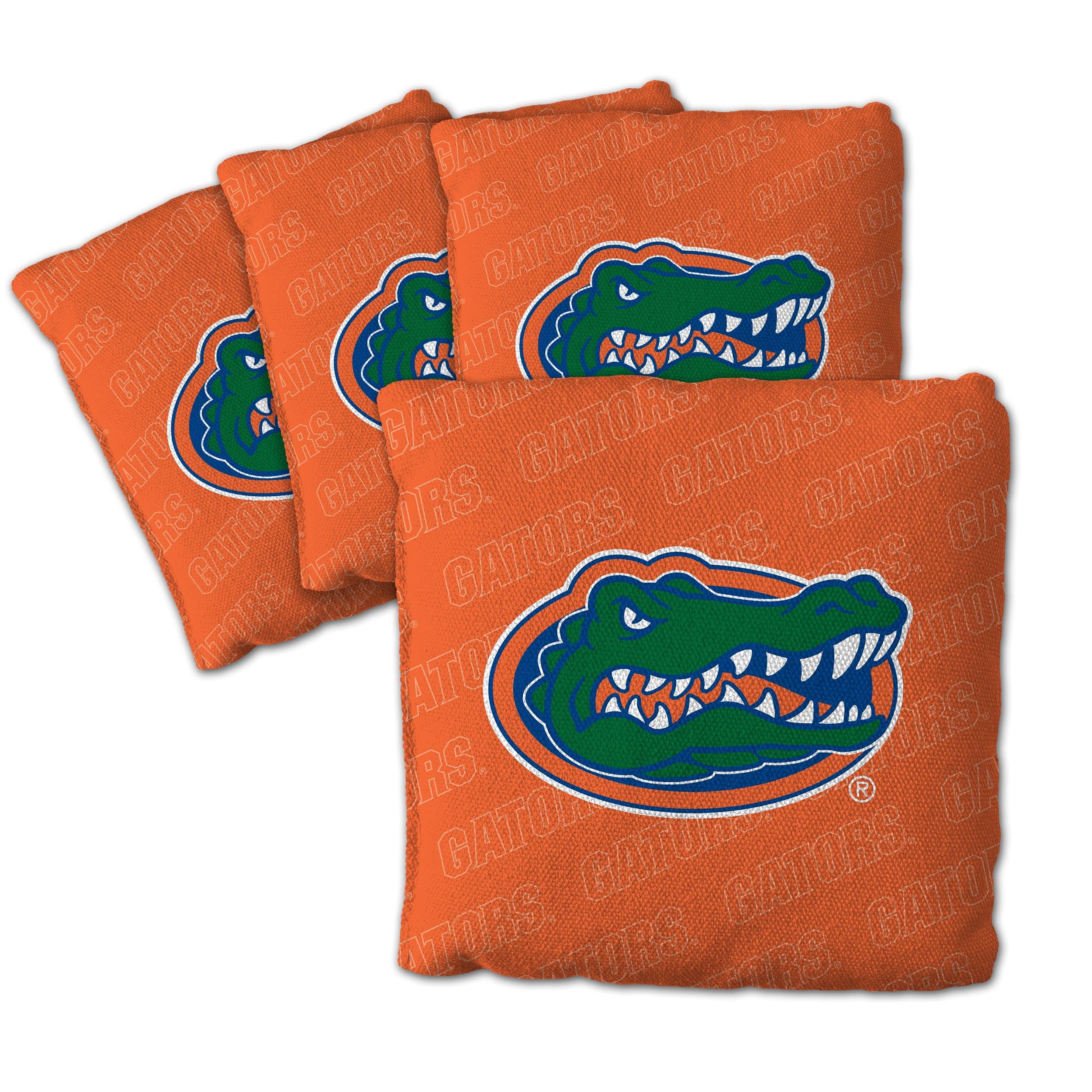 YouTheFan NCAA Florida Gators Cornhole Bags - 4PK - Orange - Sports Collectibles, Sports Memorabilia, Sports Fan Shop, Sports Gifts