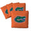 YouTheFan NCAA Florida Gators Cornhole Bags - 4PK - Orange - Sports Collectibles, Sports Memorabilia, Sports Fan Shop, Sports Gifts