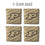 YouTheFan NCAA Purdue Boilermakers Cornhole Bags - 4PK - Gold - Sports Collectibles, Sports Memorabilia, Sports Fan Shop, Sports Gifts