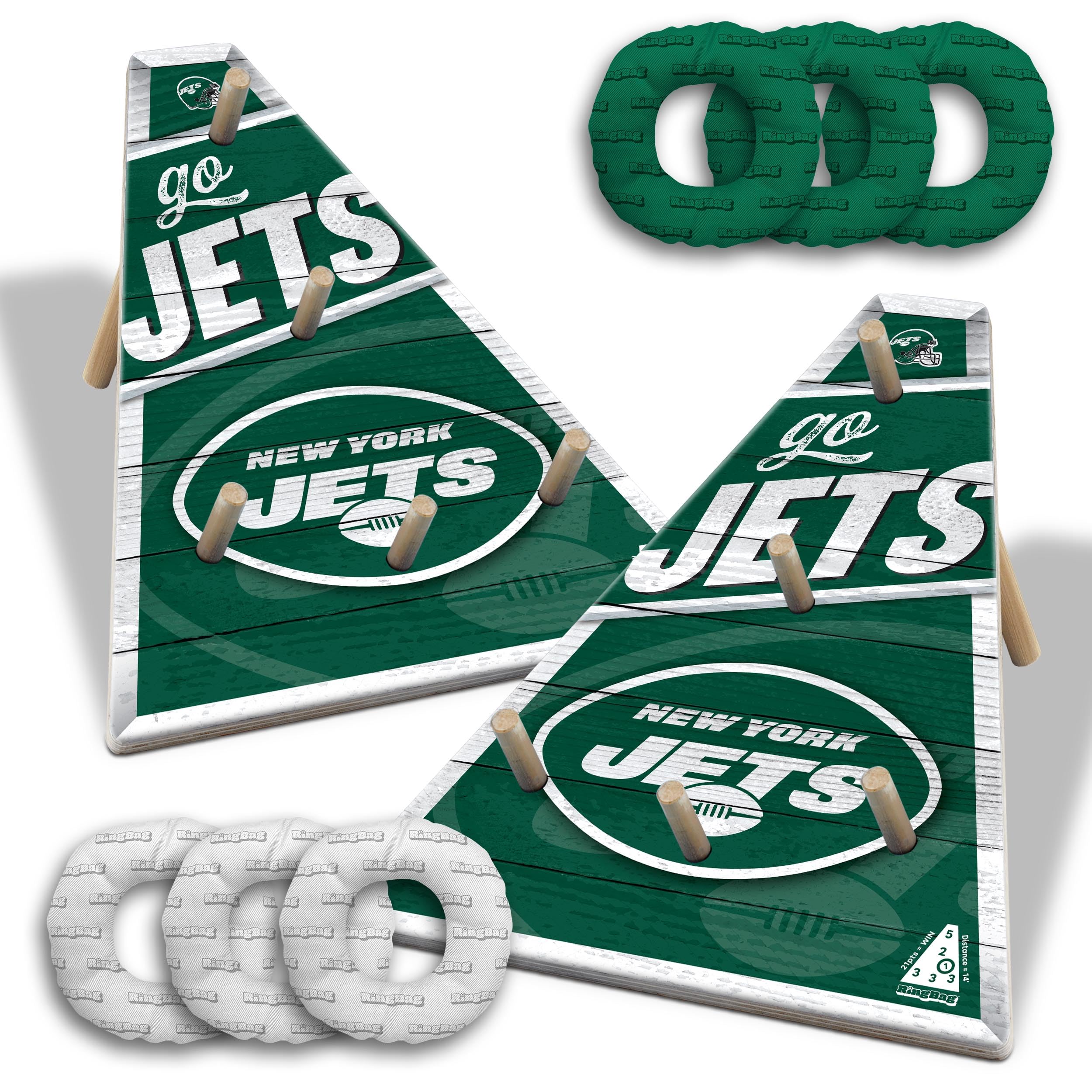YouTheFan NFL New York Jets RingBag - Sports Collectibles, Sports Memorabilia, Sports Fan Shop, Sports Gifts