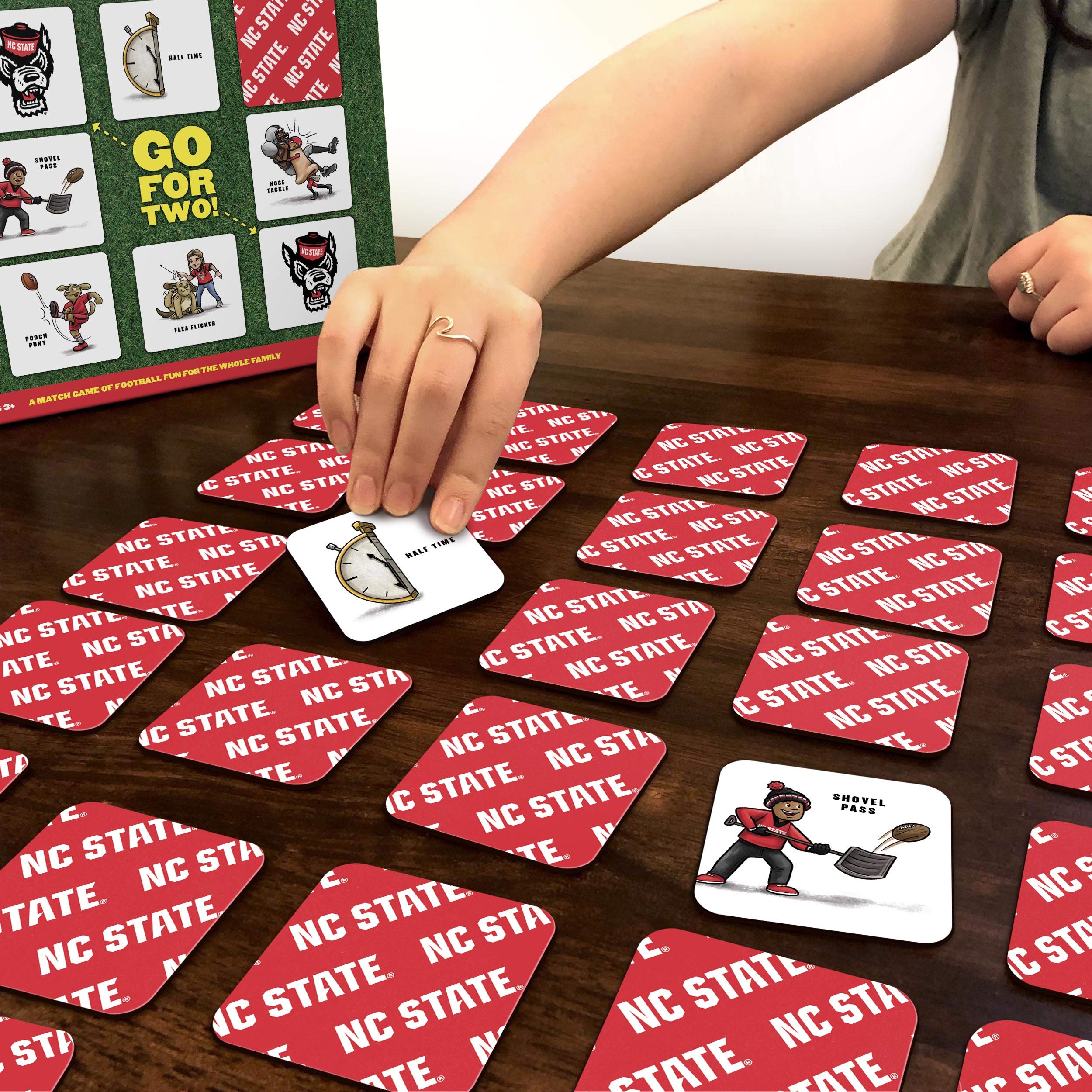 YouTheFan NCAA NC State Wolfpack Licensed Memory Match Game - Sports Collectibles, Sports Memorabilia, Sports Fan Shop, Sports Gifts