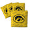 YouTheFan NCAA Iowa Hawkeyes Cornhole Bags - 4PK - Yellow - Sports Collectibles, Sports Memorabilia, Sports Fan Shop, Sports Gifts