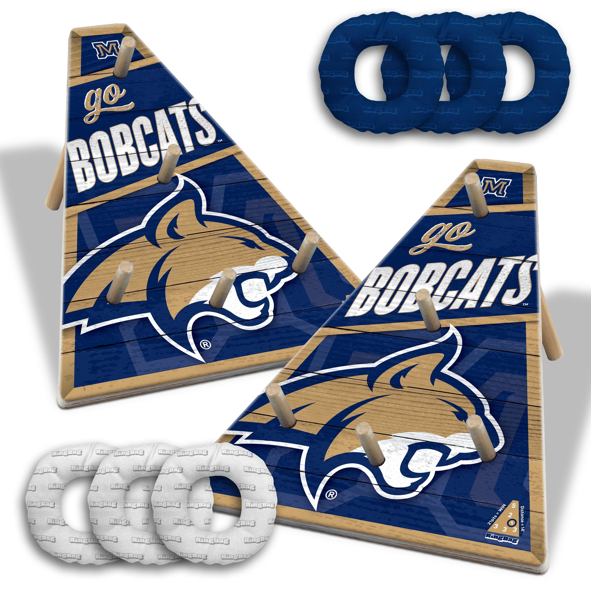 YouTheFan NCAA Montana State Bobcats RingBag - Sports Collectibles, Sports Memorabilia, Sports Fan Shop, Sports Gifts